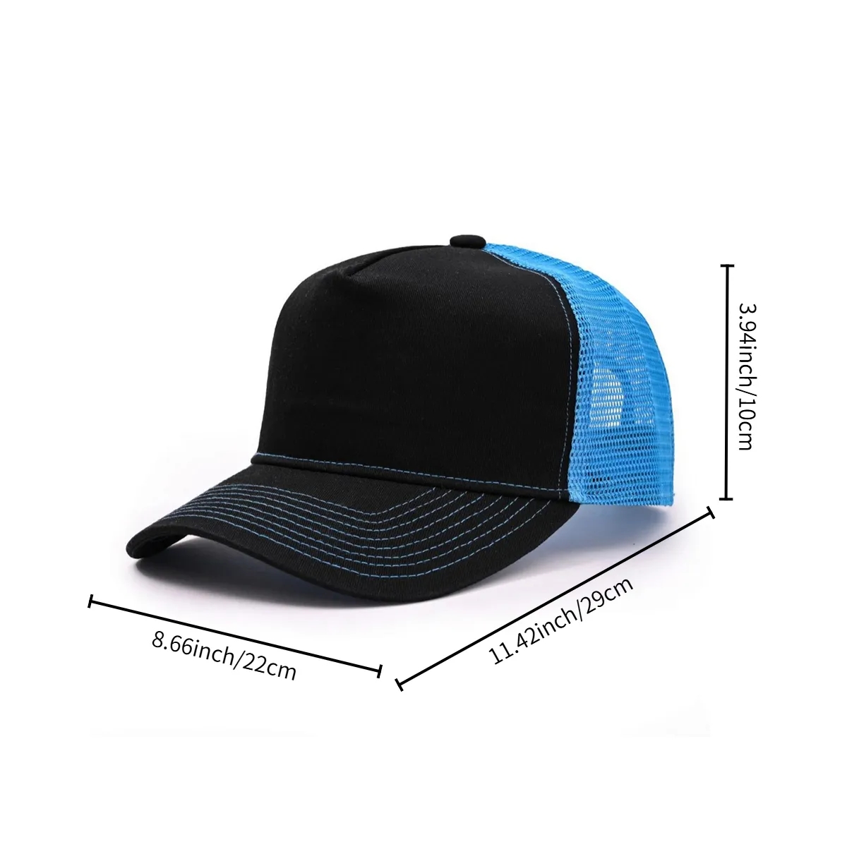 Classic Trucker Hat Mesh Back Adjustable Cap 3