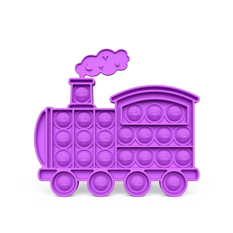 Train Car Bubble Fidget Silicon Toys 3
