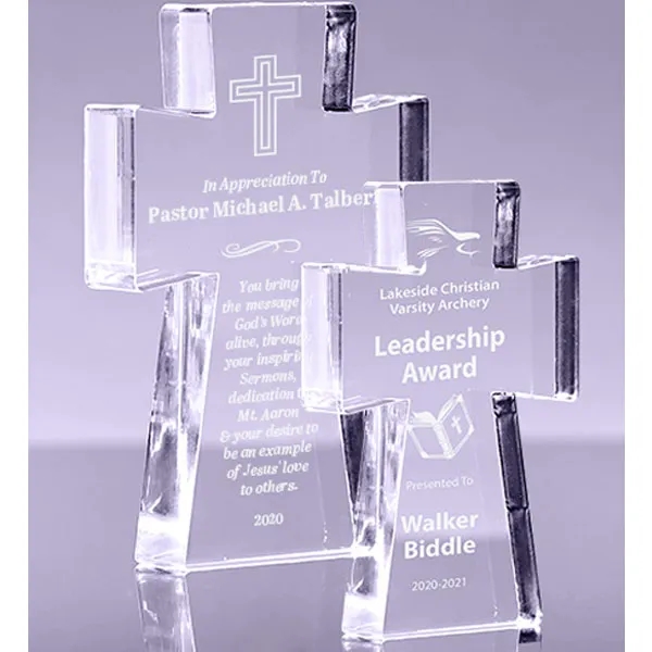 Personalized Crystal Cross Religious Gifts 2