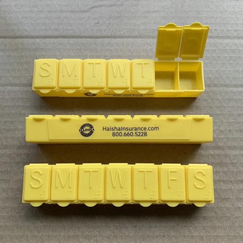 7 Day Pill Box Organizer 13