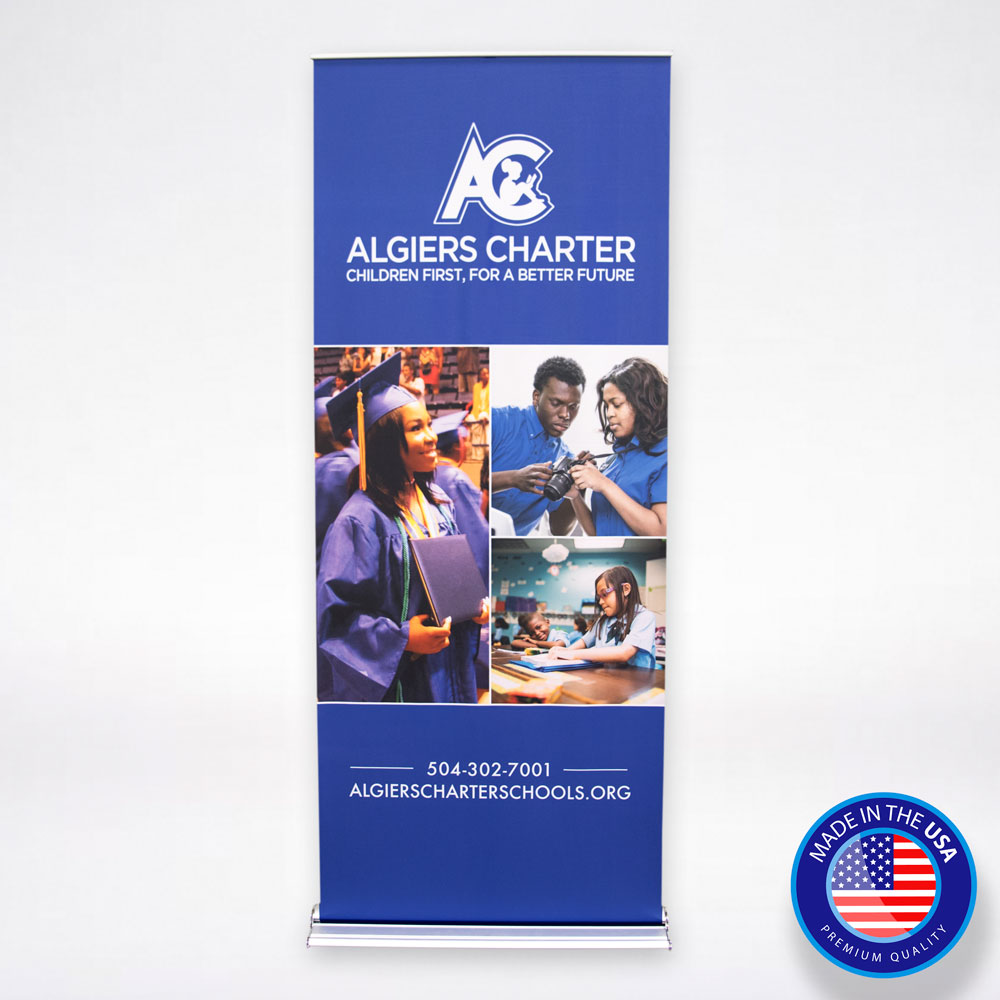Premium Roll Up Banner - 36" W X 80" H 2