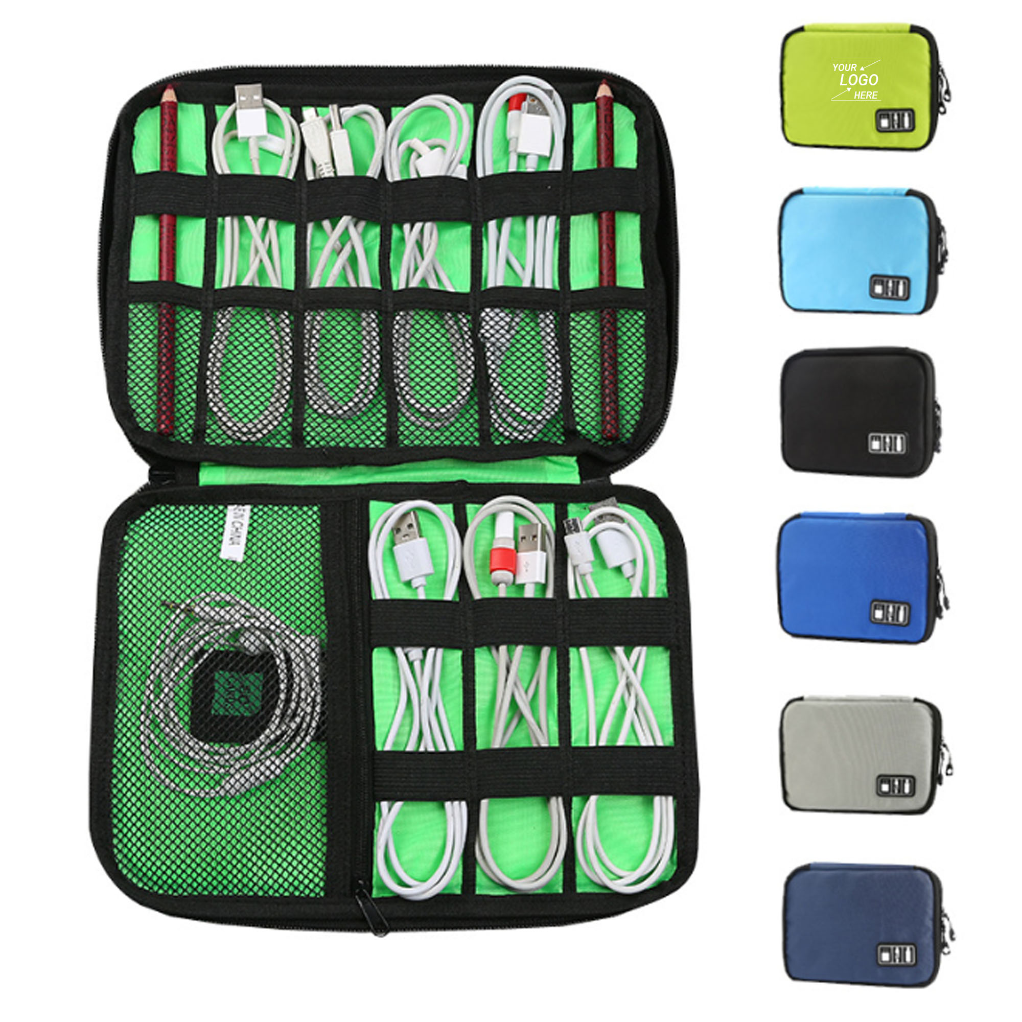 Travel Electronics Organizer Bag