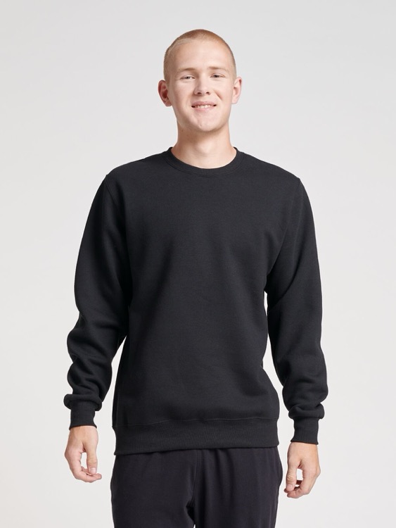 JERZEES ECO® Premium Blend Combed Ring-Spun Unisex Sweatshirt, custom hoodie or sweatshirt with logo imprint 1