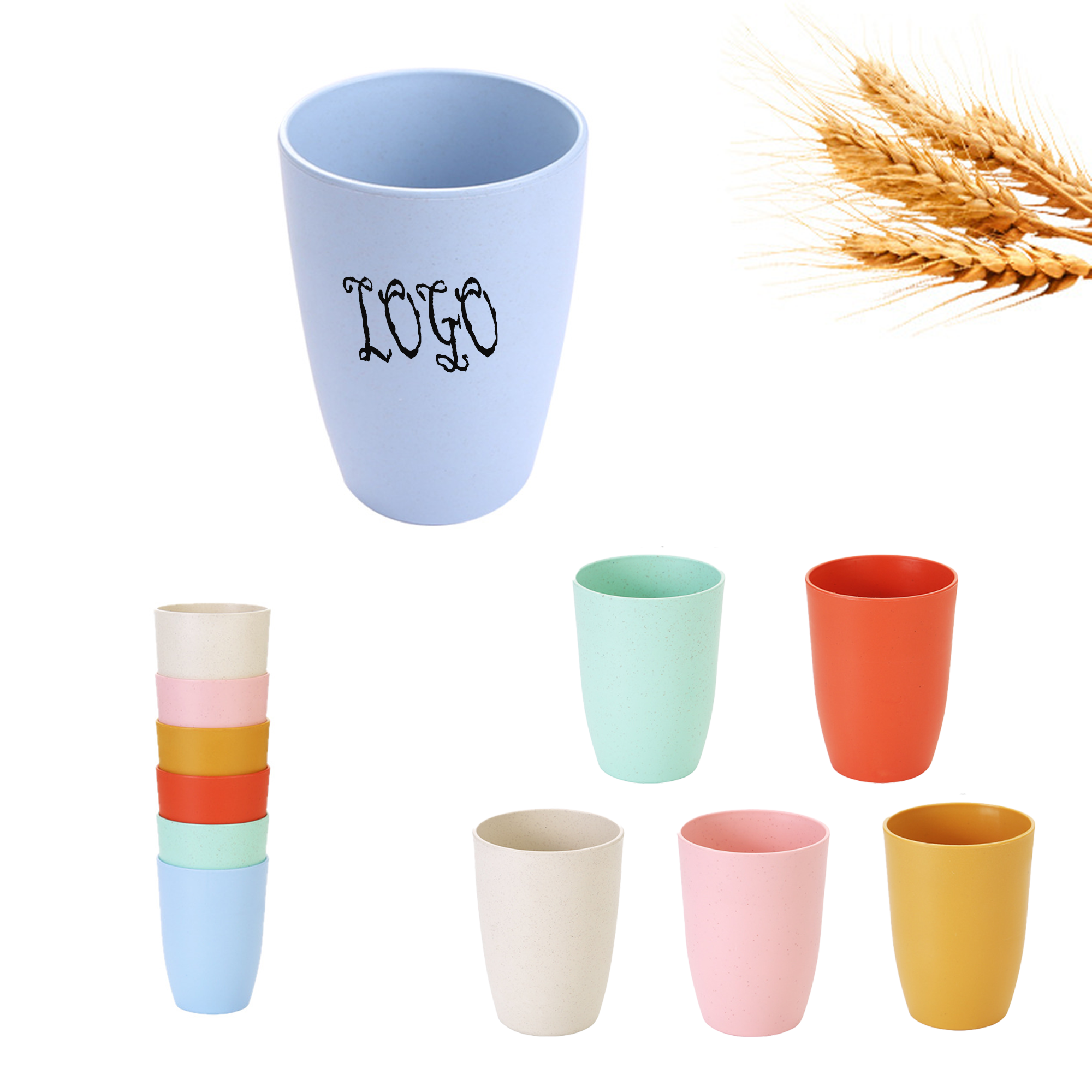 Plastic Toothbrush Mouthwash Cup 2