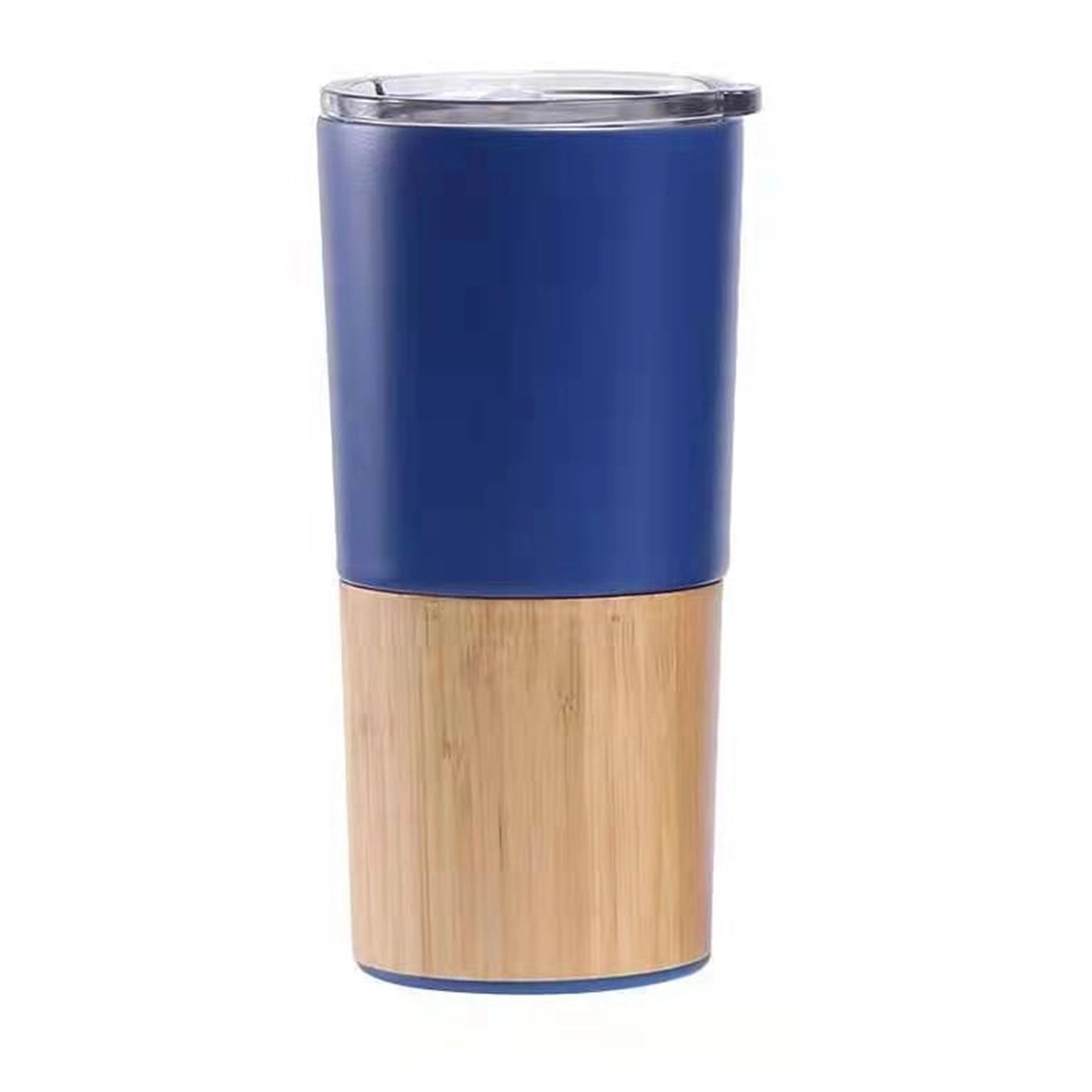20 oz Stianless Steel Natural Bamboo Coffee Tumbler 4