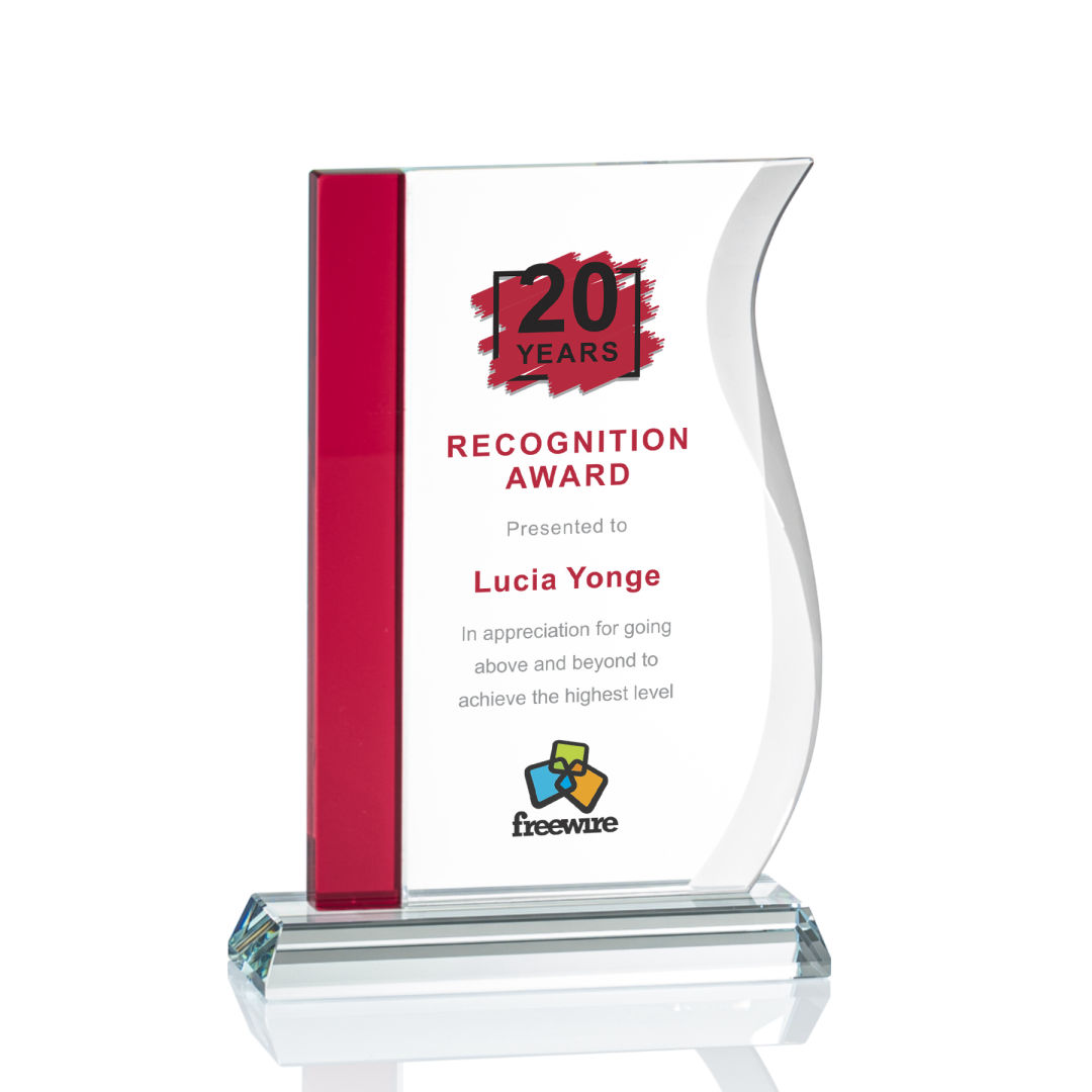 Burbank VividPrint™ Award - Red 6