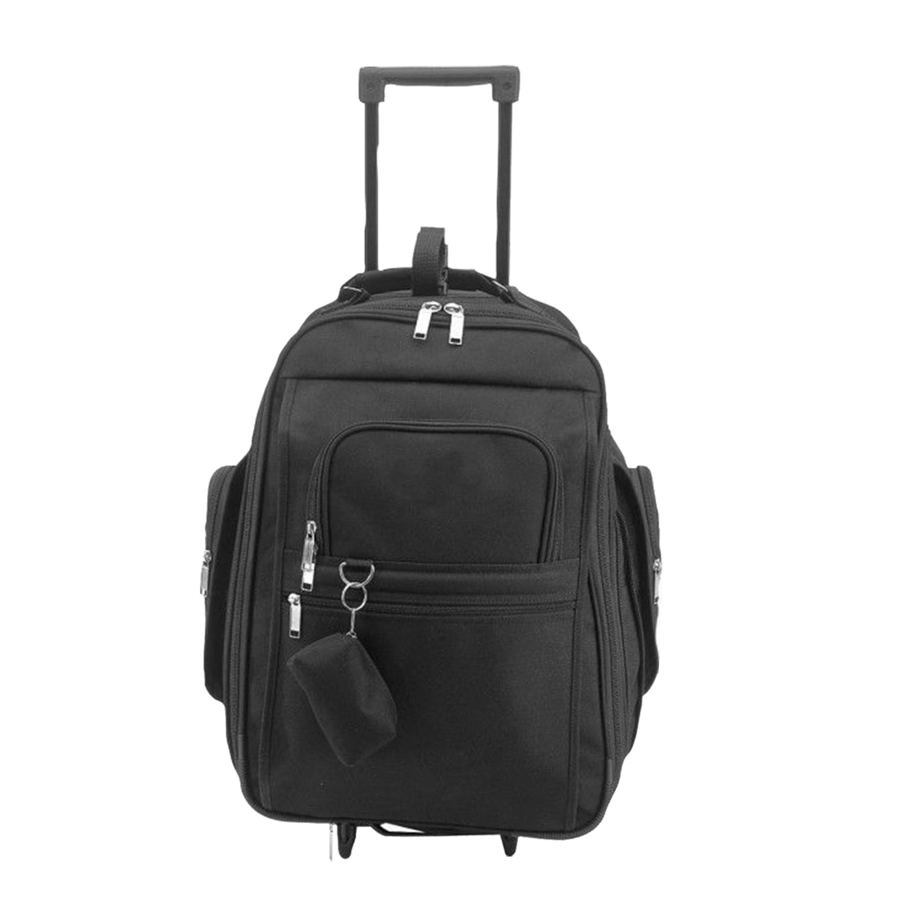 600D polyester Expandable Rolling Backpack 3