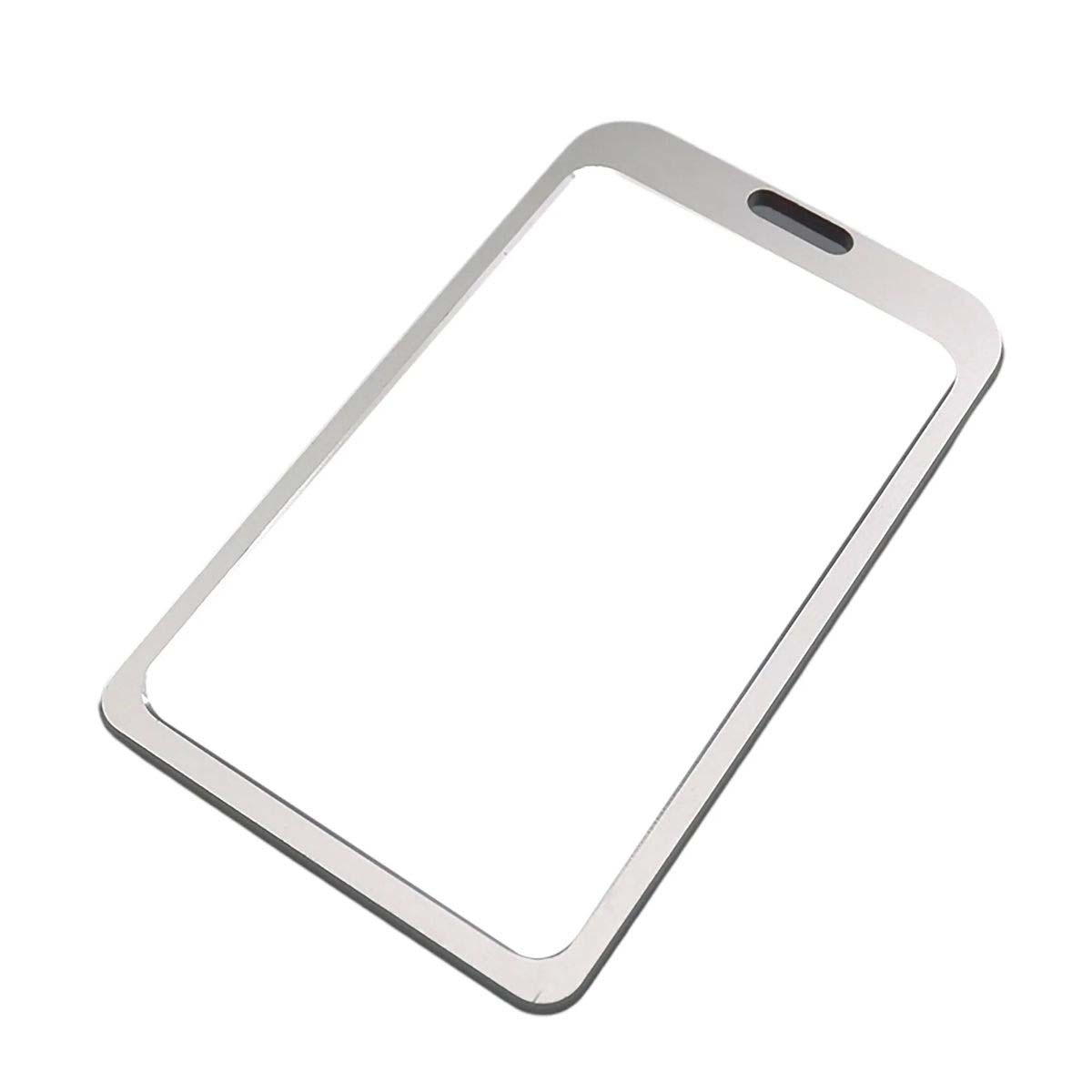 Portable Badge Holder Metal with Lanyard 14