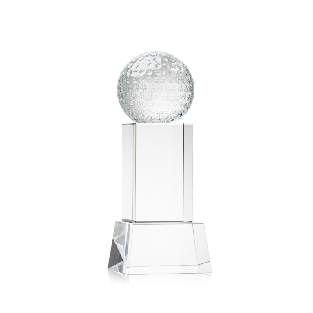 Golf Ball Award on Belcroft Base - Clear 8