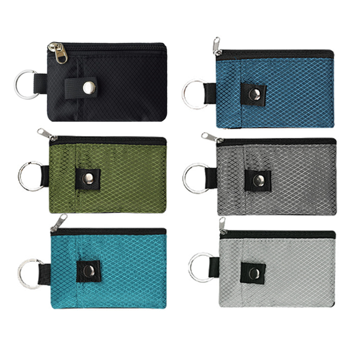 Multi-Purpose Card Holder with Zipper Adjustable Lanyard 2