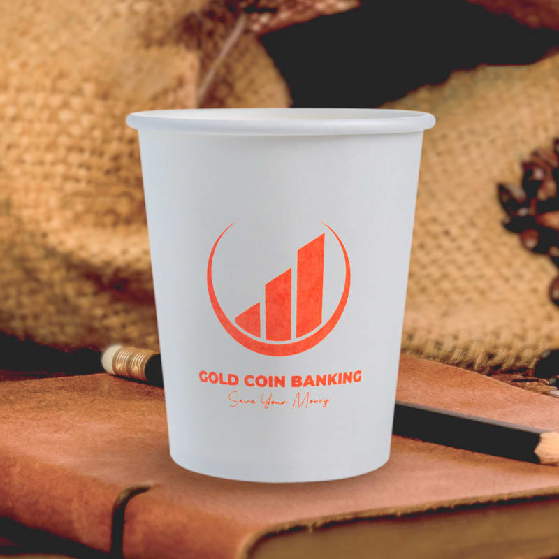 Custom 8 Oz. Paper Hot Cups 7