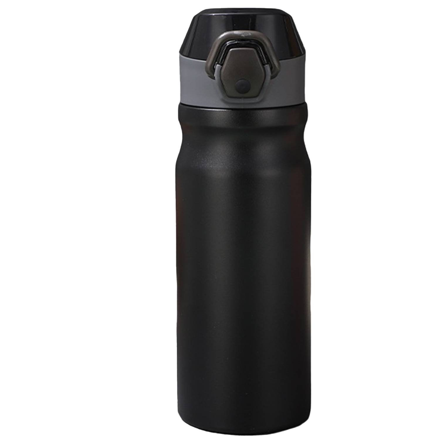 18oz Lockable Lid Stainless Steel Water Bottle w/ Straw 6
