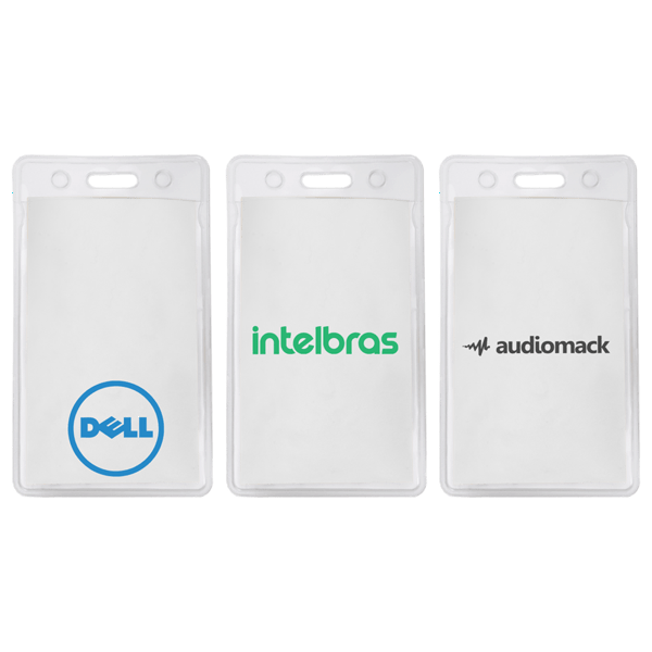 2" x 3 5/8" Printed Small Vertical Vinyl Pouch 2