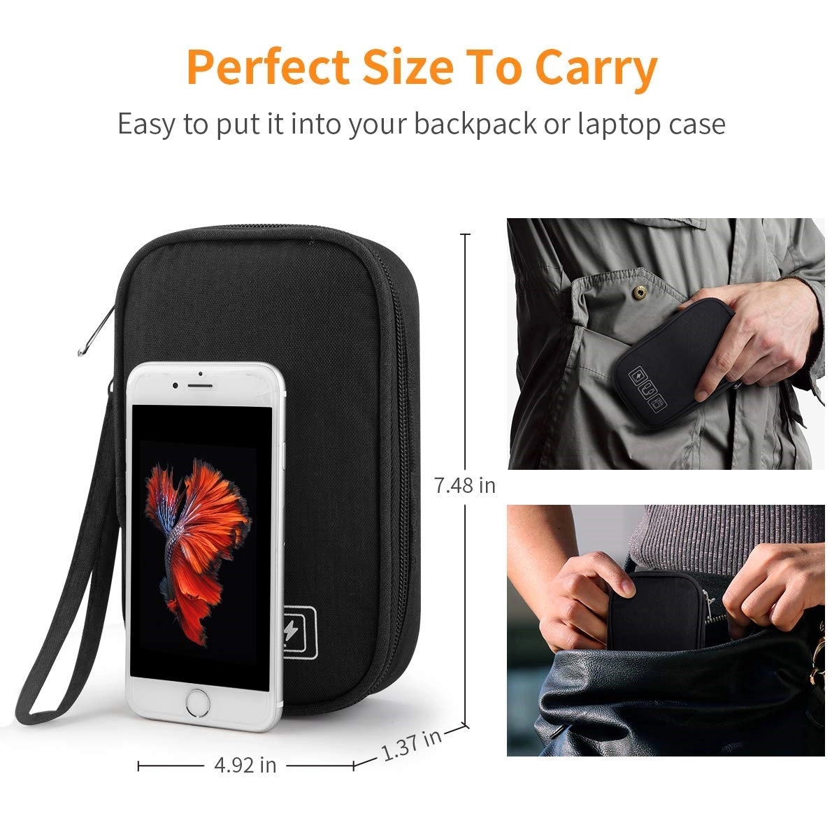 Electronic Organizer with Handle 2