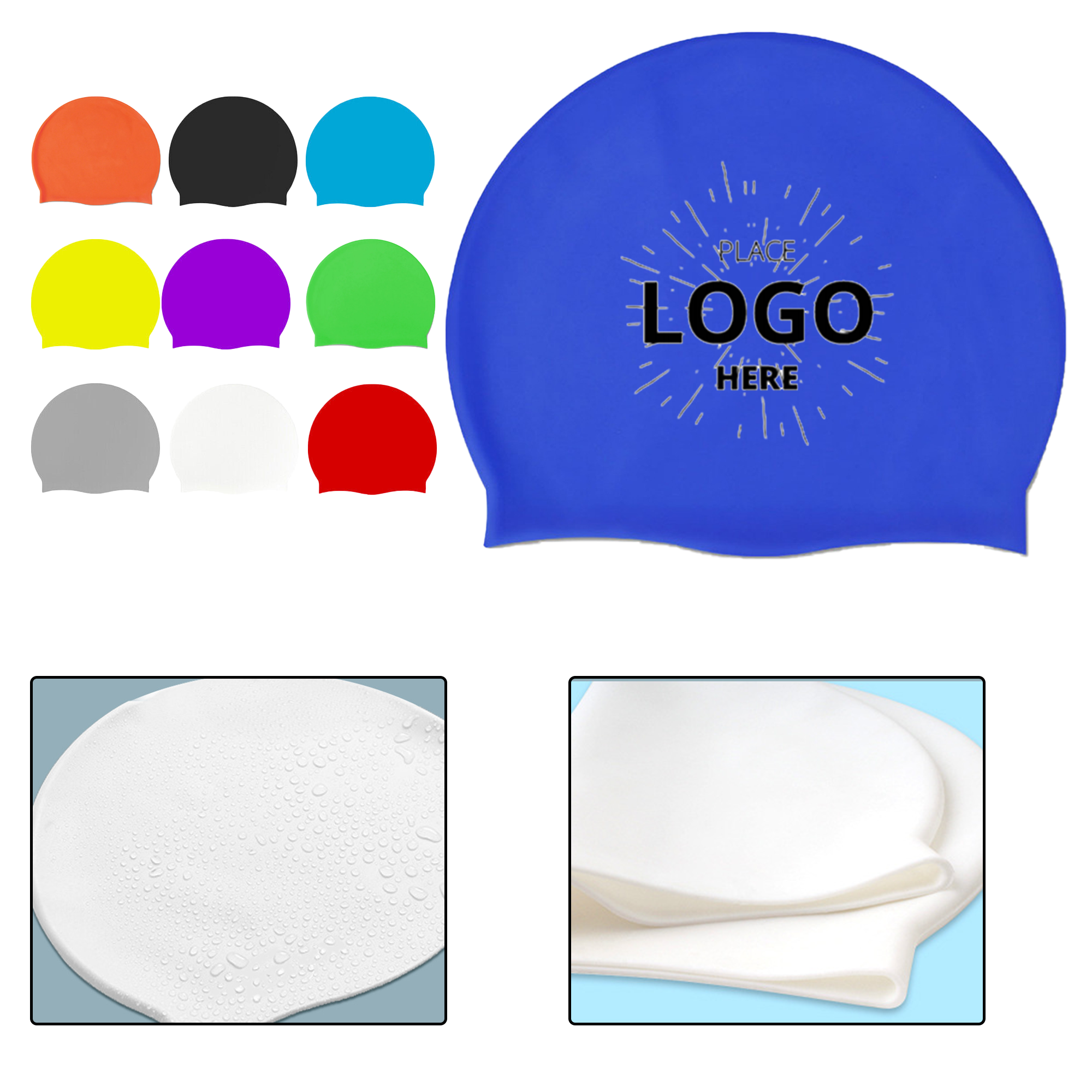 Custom Swim Caps 1