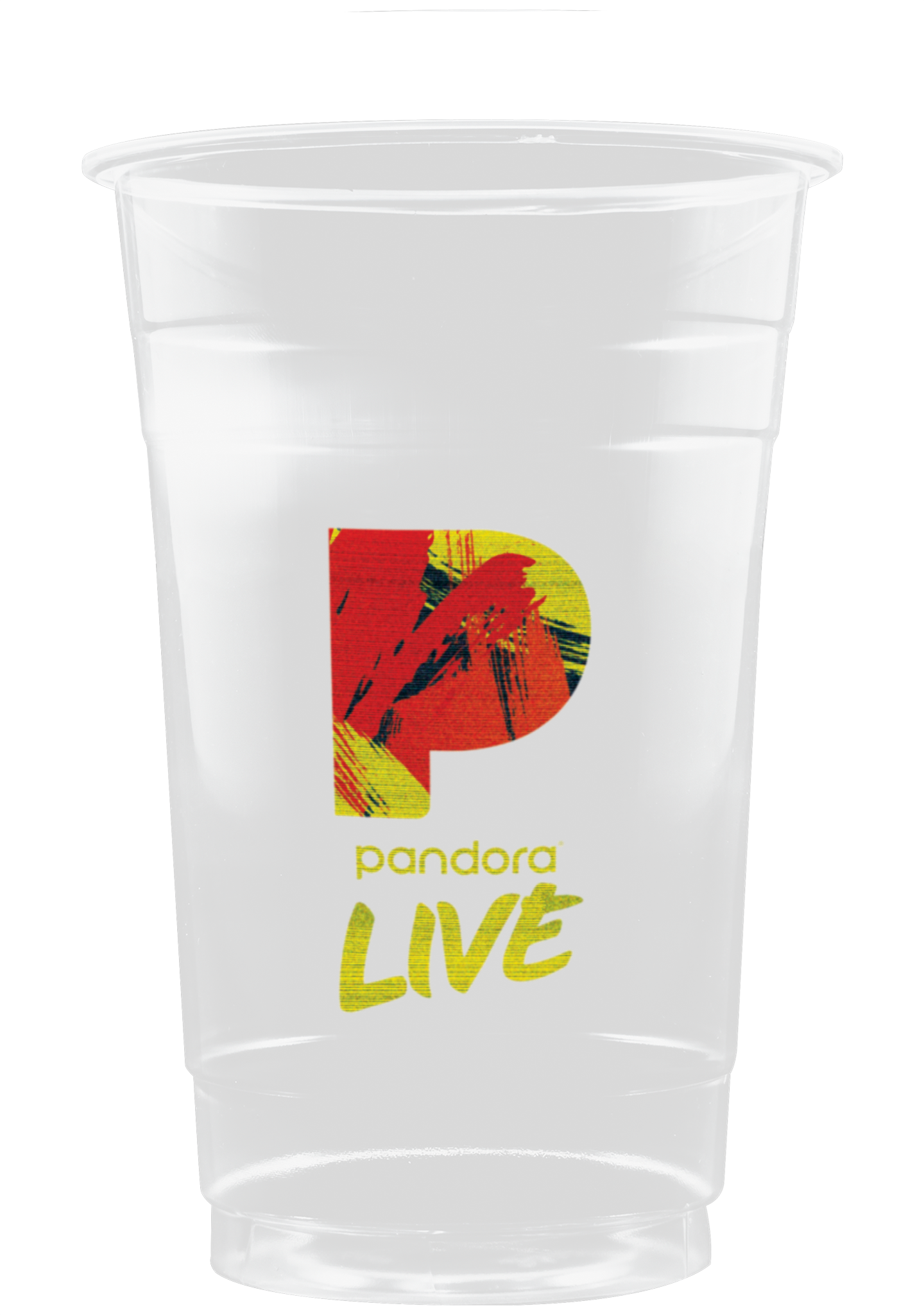20 oz PLA Eco Cold Plastic Cup Clear Digital Print 2