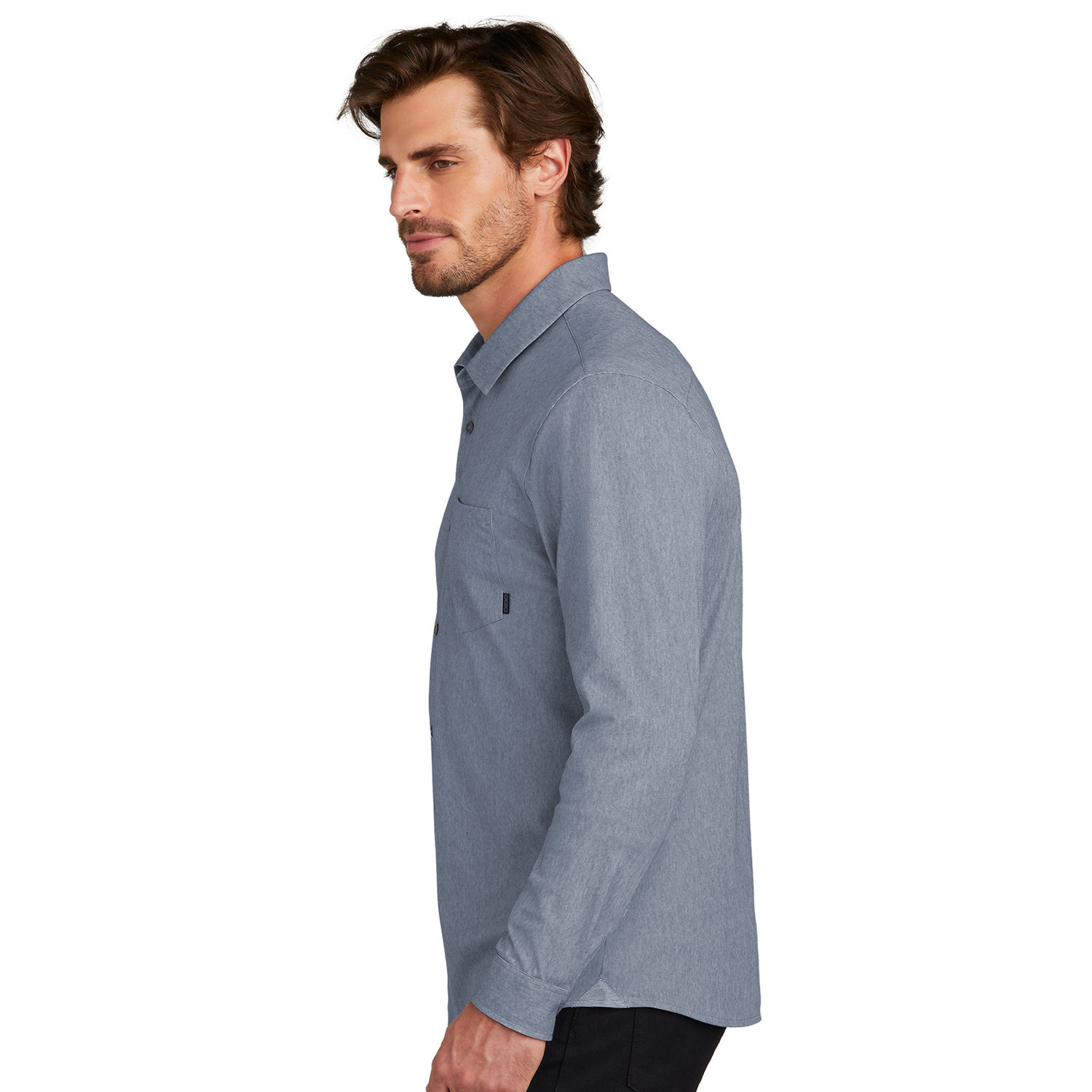 OGIO® Open Collar Long Sleeve Shirt 2