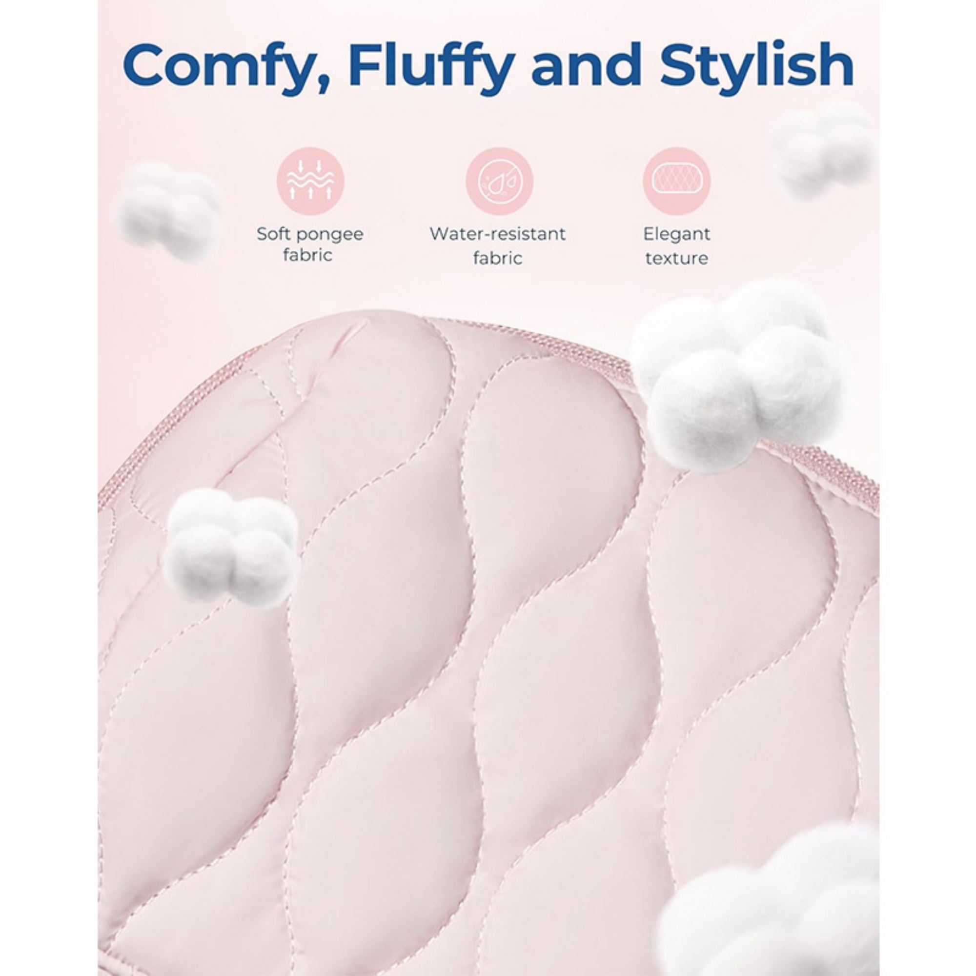 Puffy Padded Make Up Bag 5