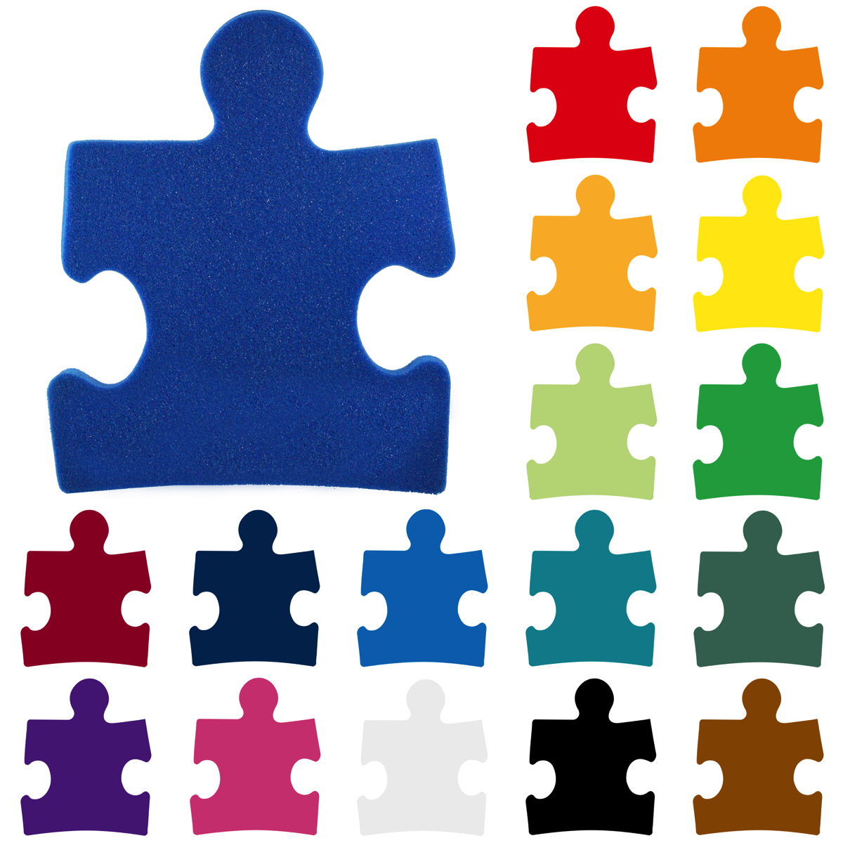 Foam Puzzle Mitt 8