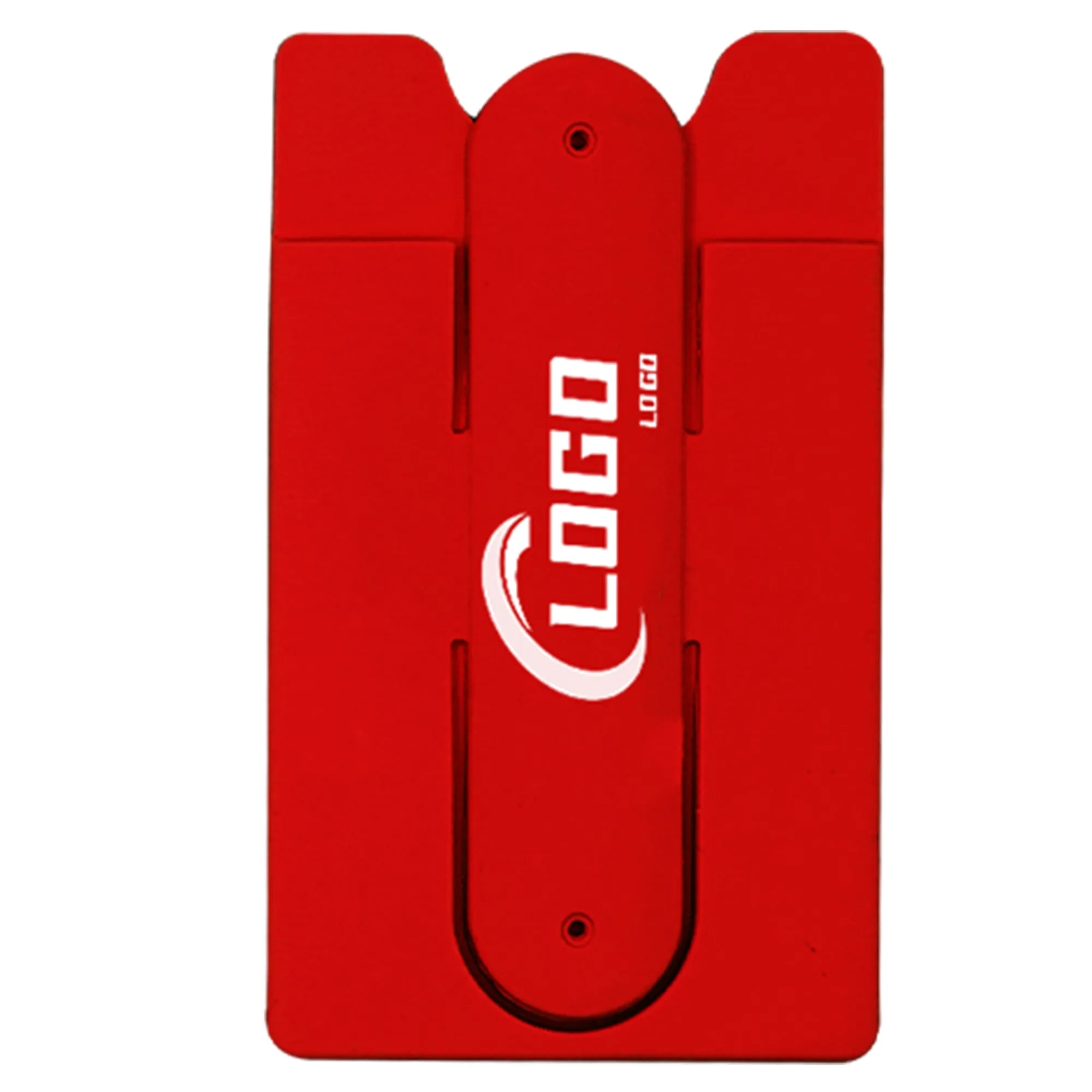 Silicone Phone Stand Holder With Card Pocket 11