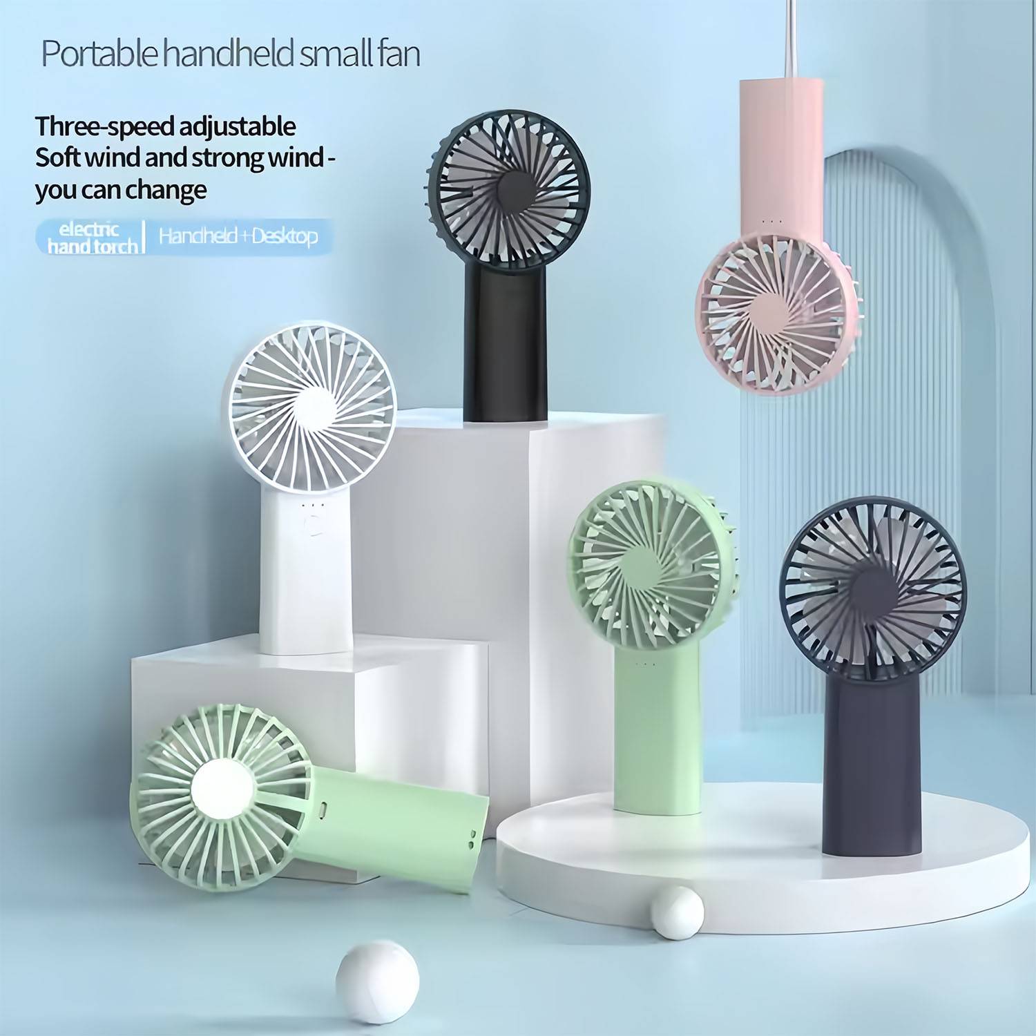Mini Handheld Fan 3
