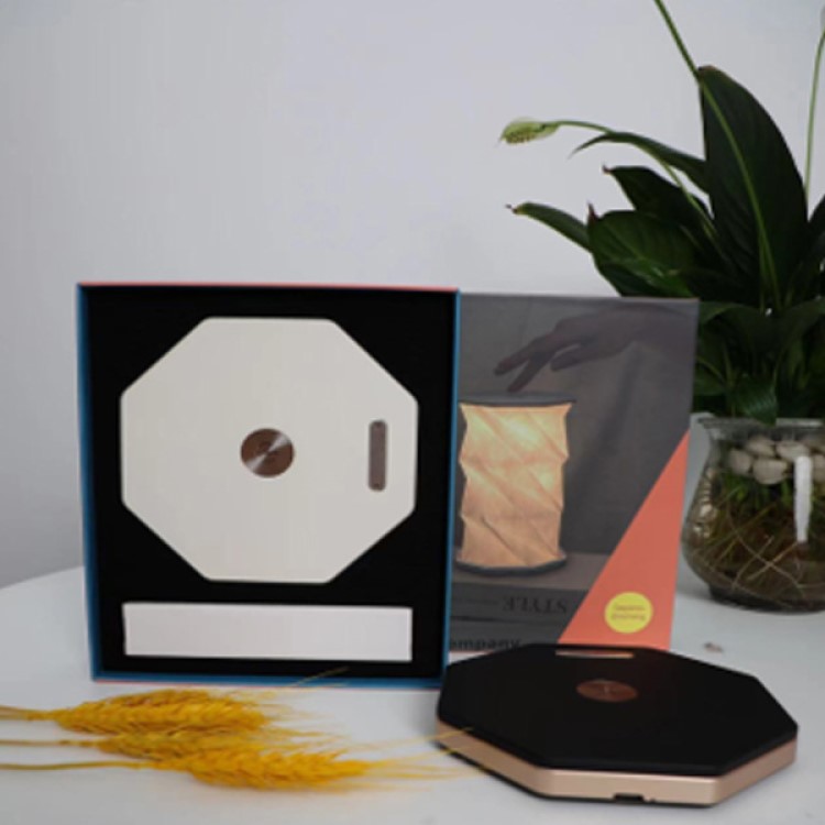 Unique Foldable Paper Lamp With Built In Rechargeable Battery 5