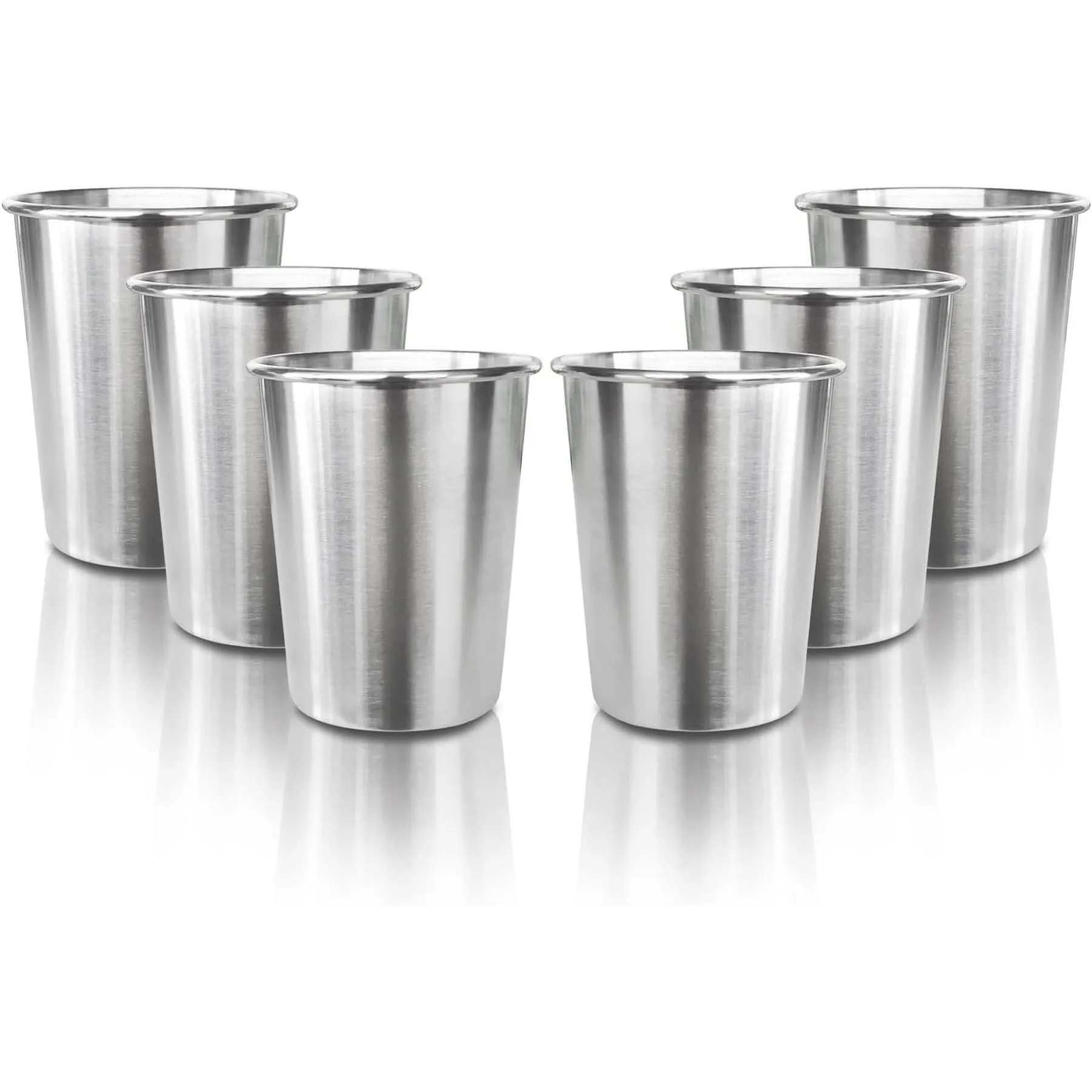 Children's Stainless Steel Pint Cups 6
