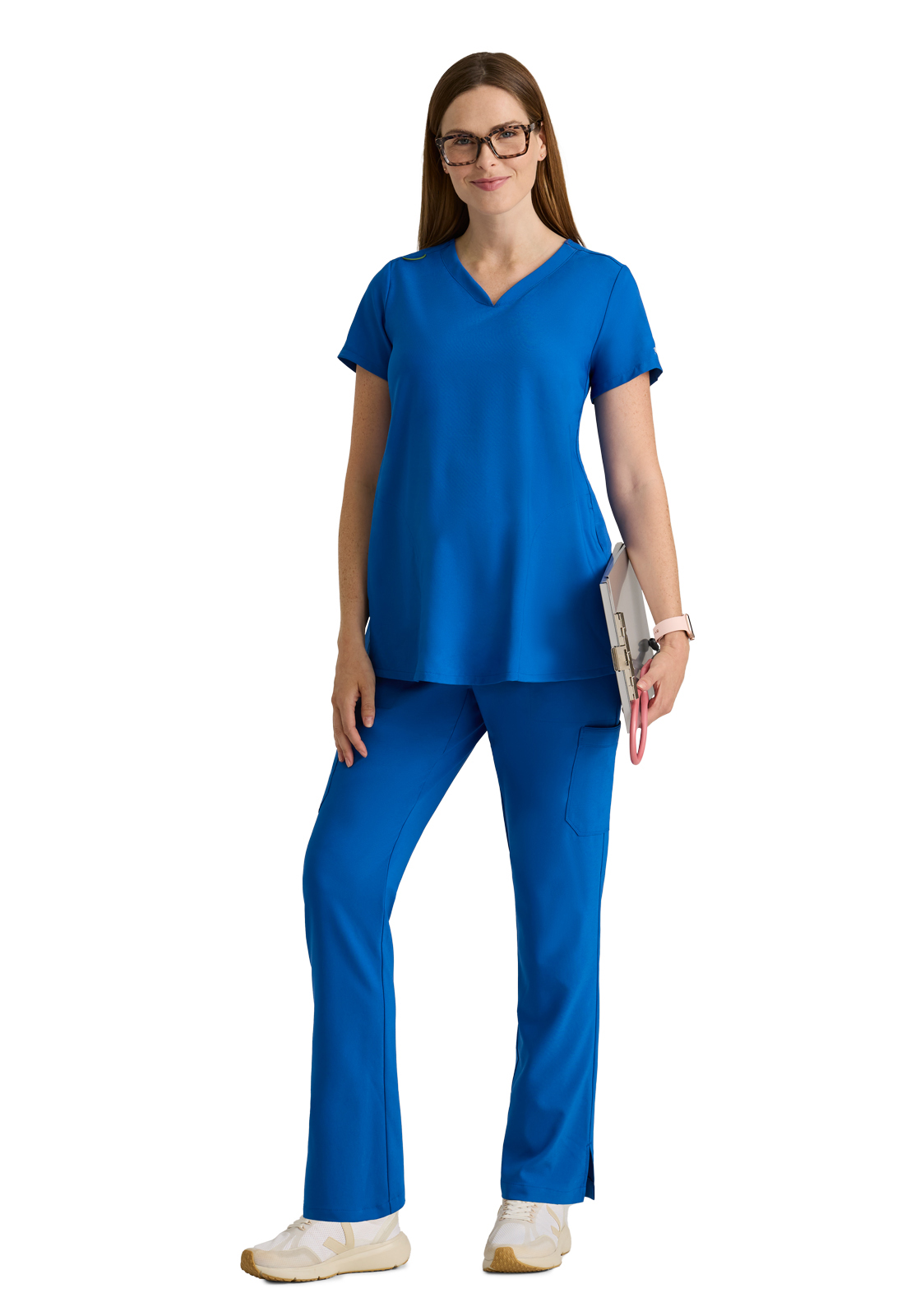 Grey's Anatomy Evolve Stretch - Women's Six-Pocket Promise Maternity Scrub Pant 5