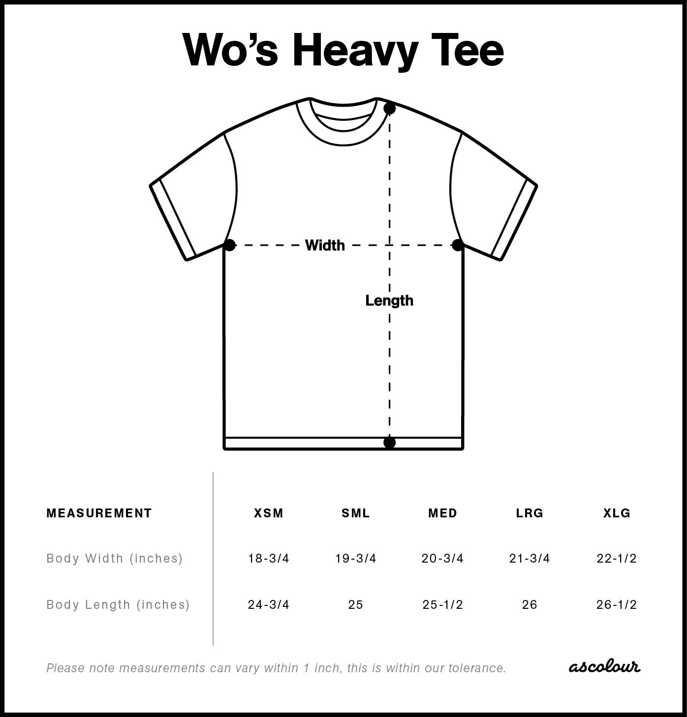 Wo's Heavy Tee | 4080 27