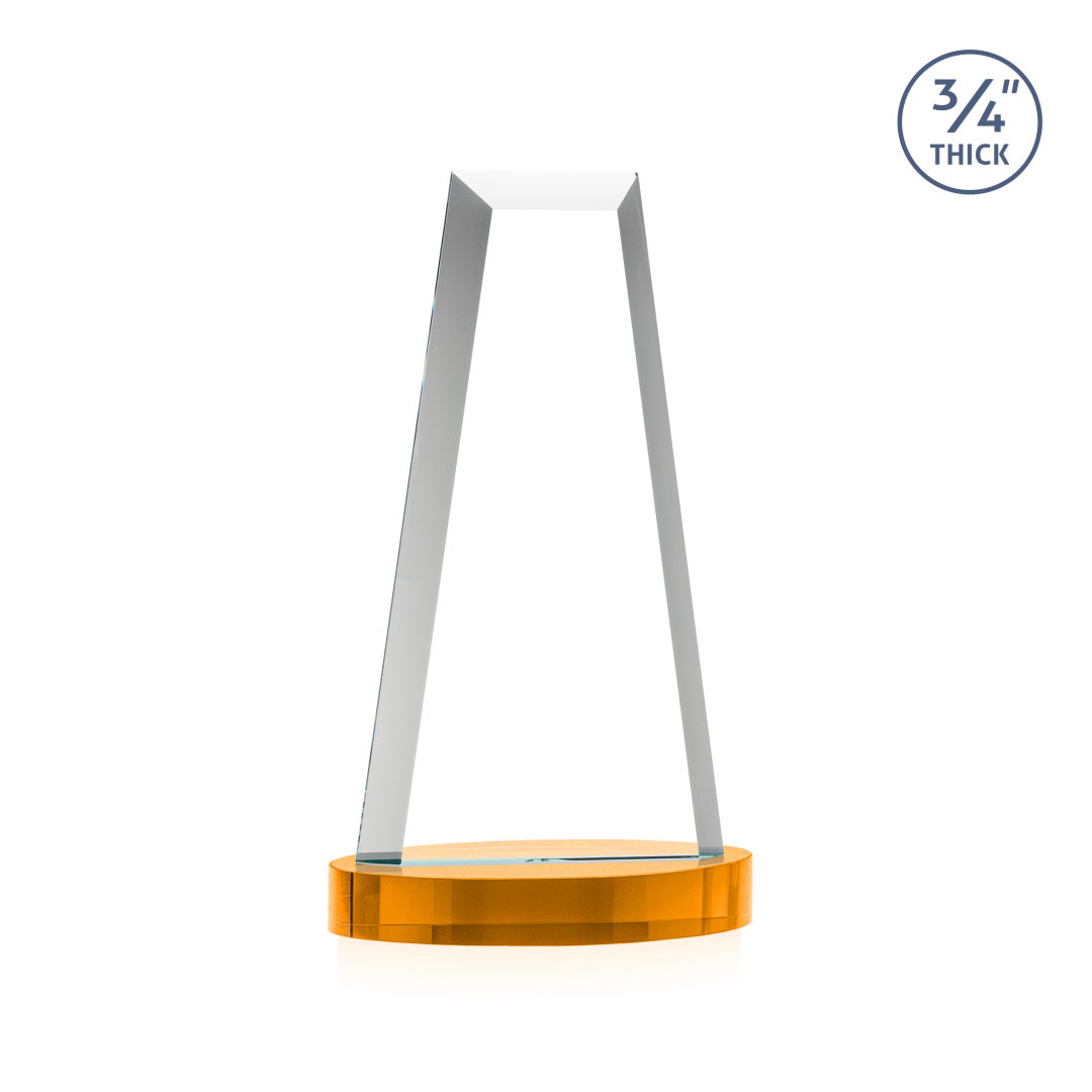 Imperial VividPrint™ Award on Alberton Base - Amber 9