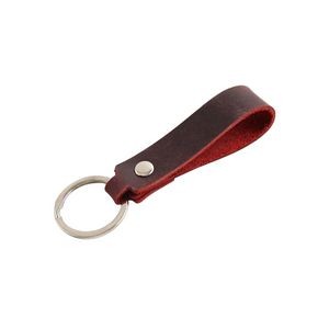 Classic Leather Keychain Ring For Stylish Key Organization 18
