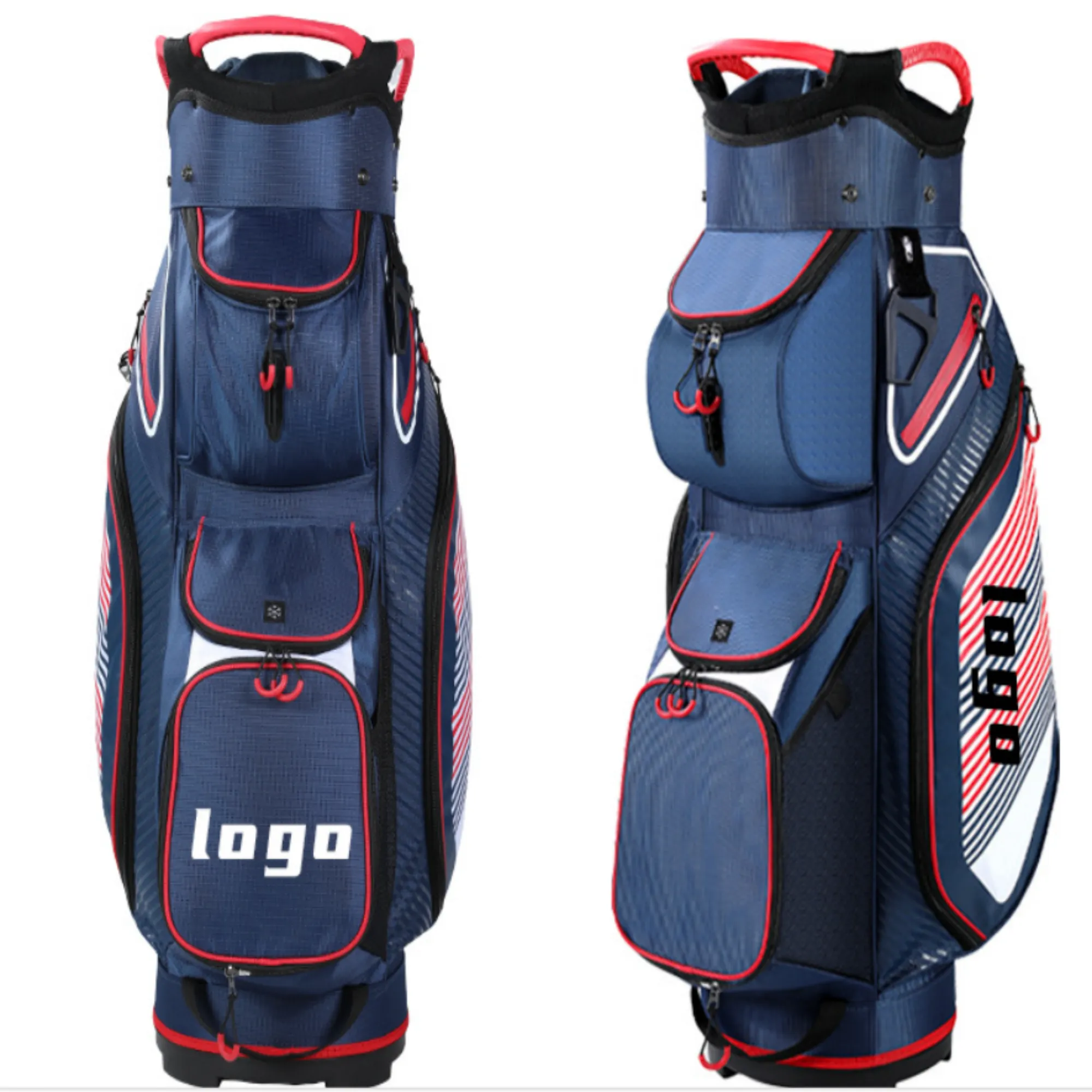 Printable logo golf bag outdoor sports stand bag 5
