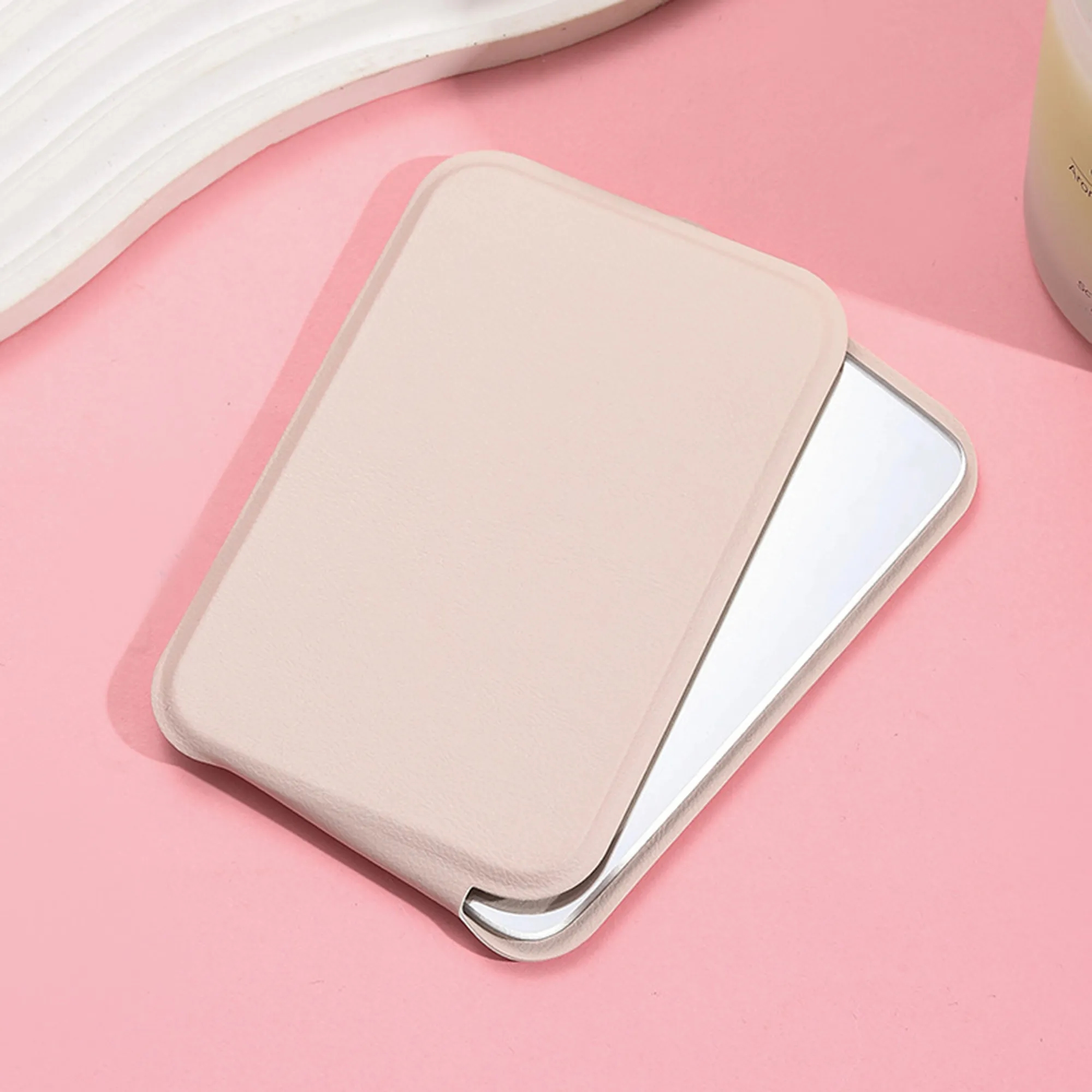 Custom Logo Folding Compact Mirror 5