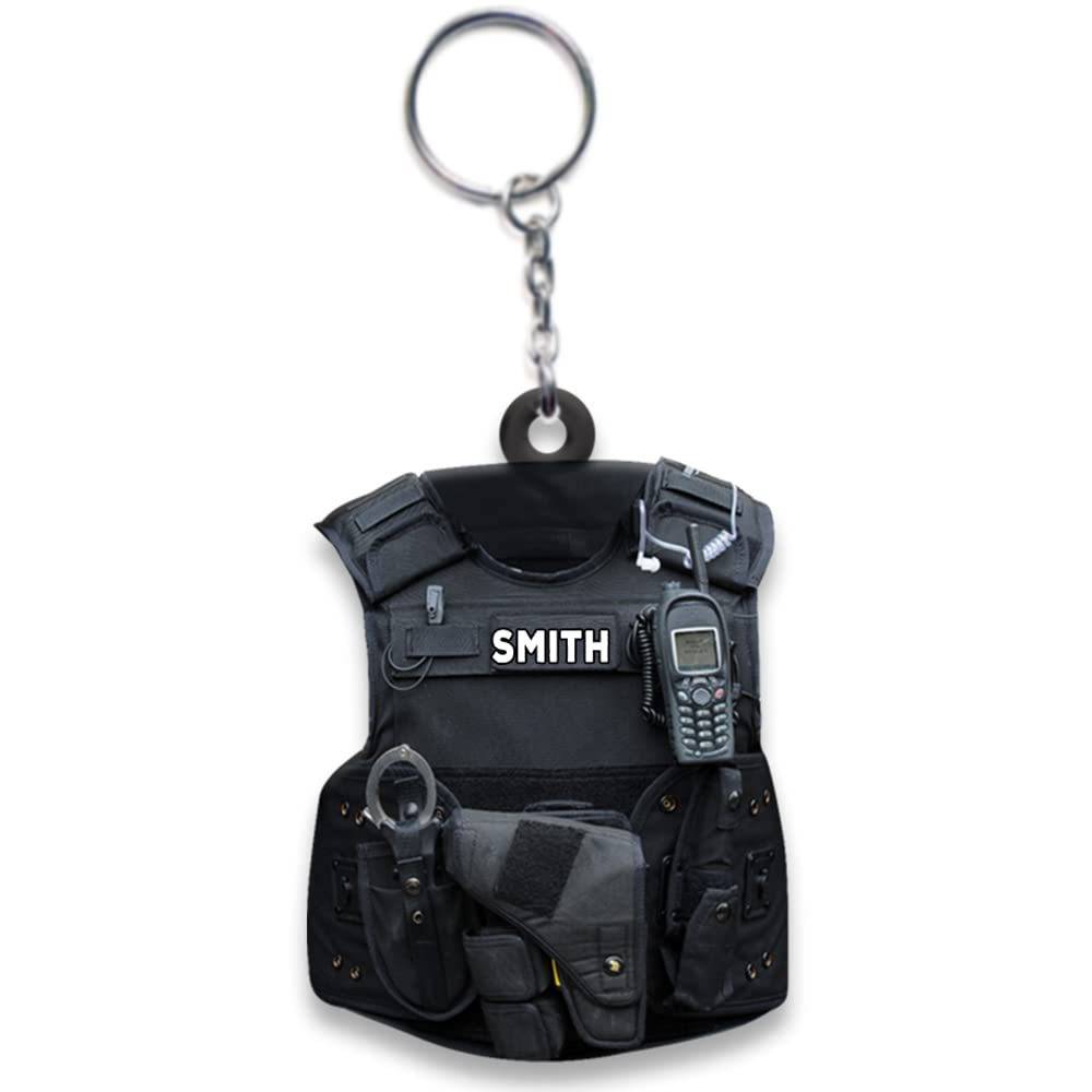 Police Acrylic Keychain 5
