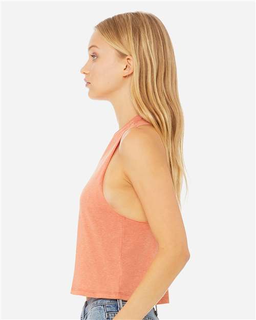 Women's Racerback Crop Tank - 6682 21