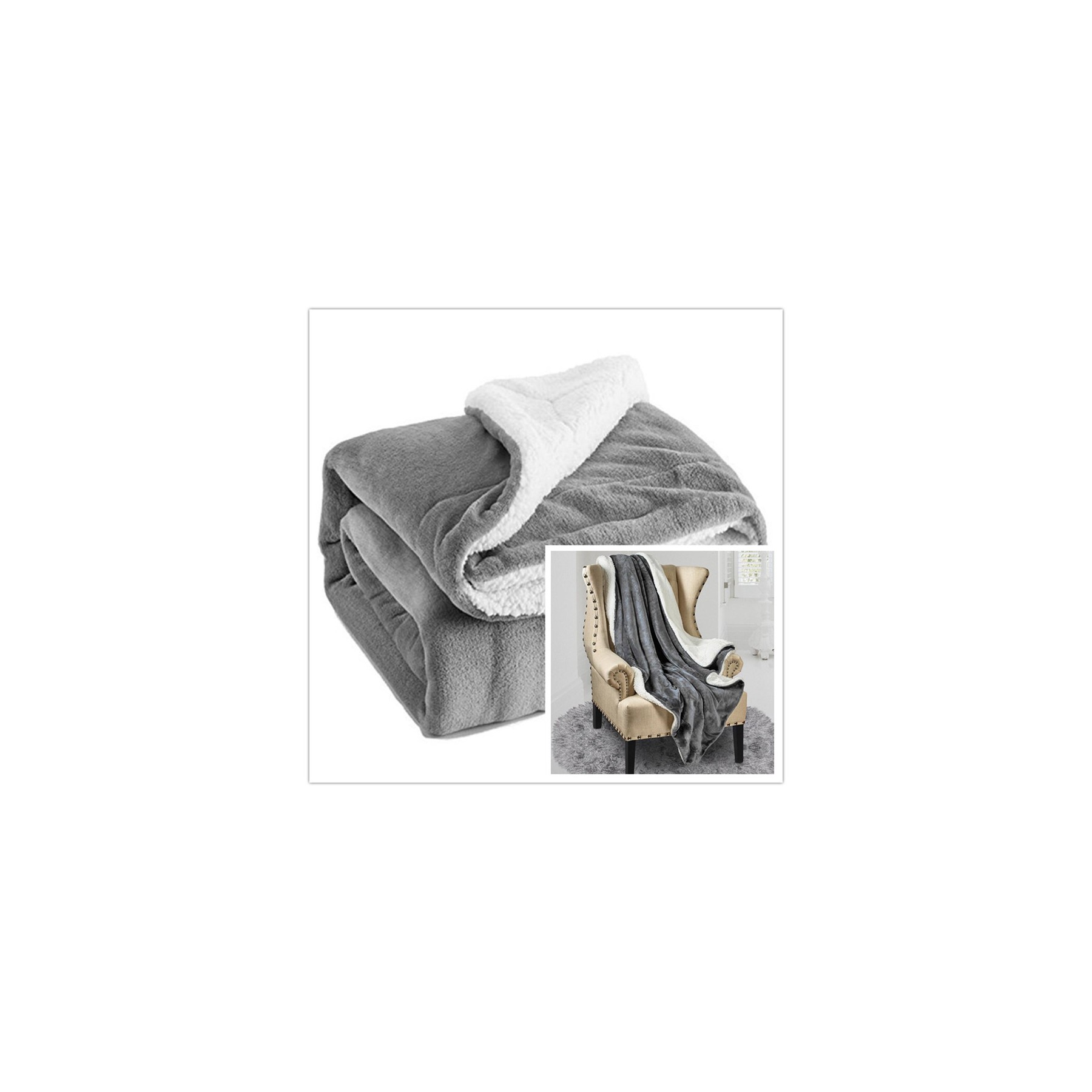Sherpa Fleece Blanket 2