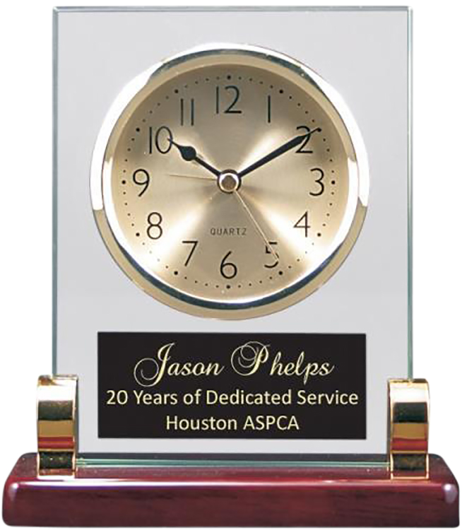 Georgetown Glass Clock II