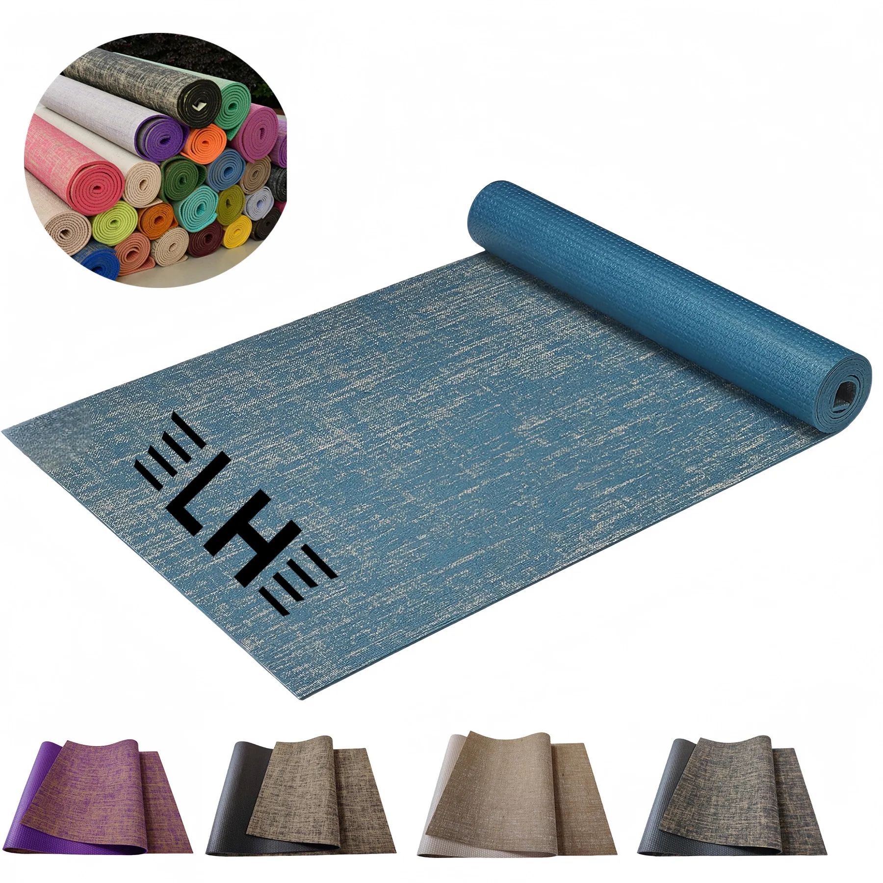 Jute Yoga Mat 11