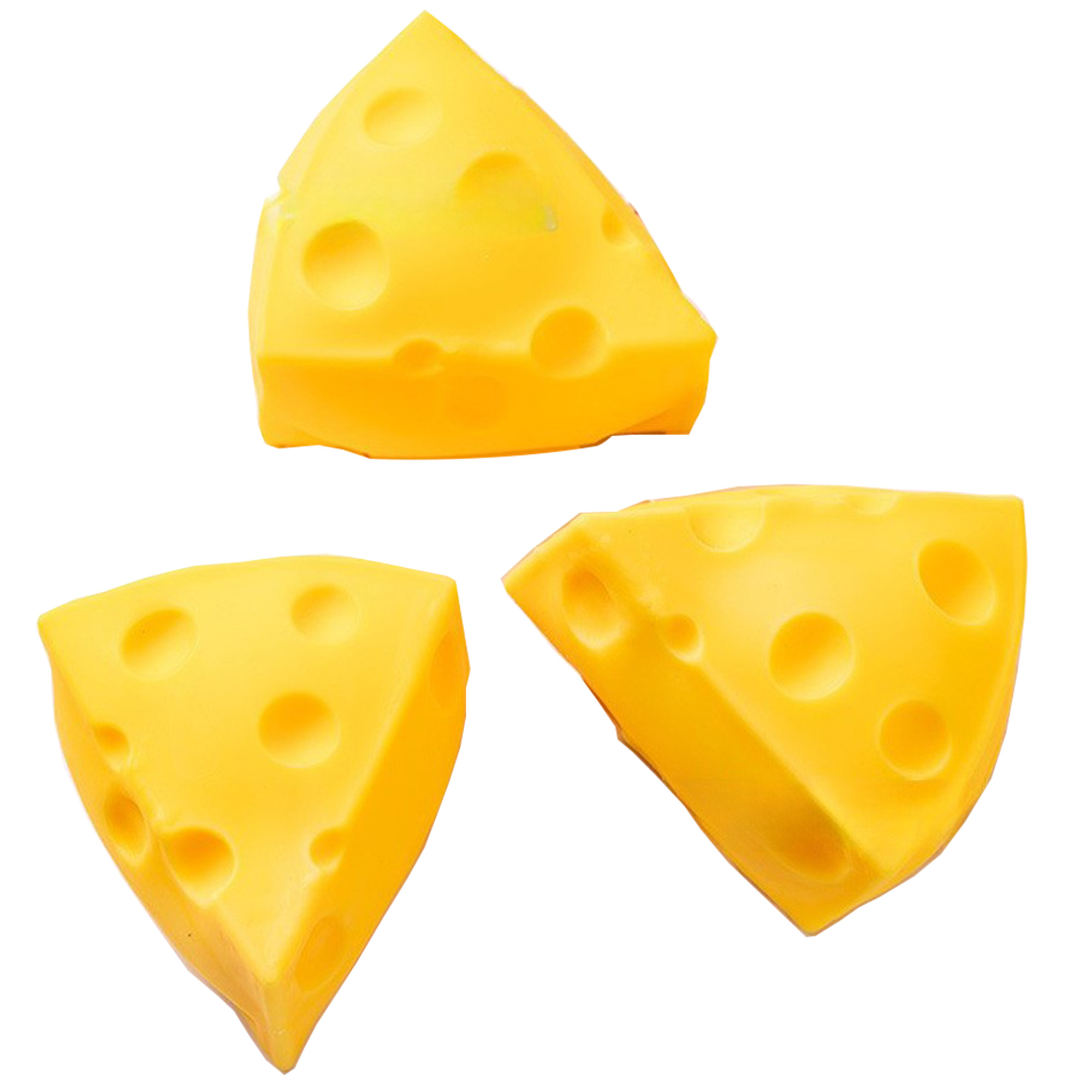 MOQ100 Stress-Relieving Toy Cheese 2