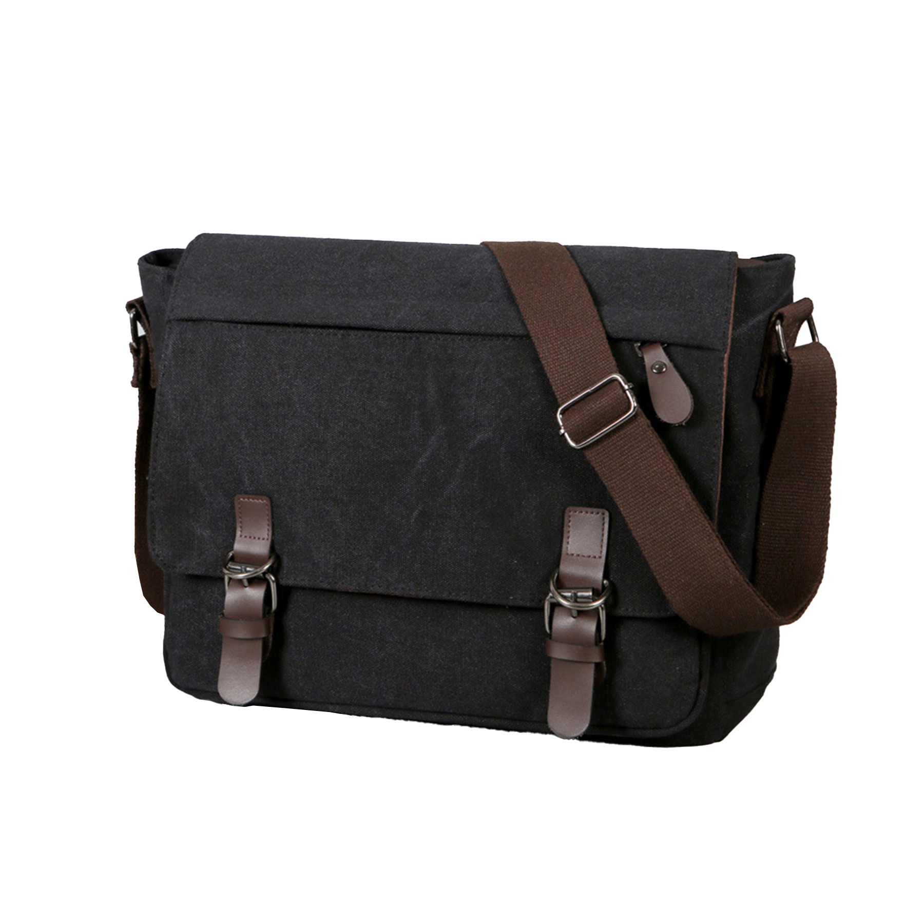 Retro Messenger Bag, custom messenger bag with logo imprint 3