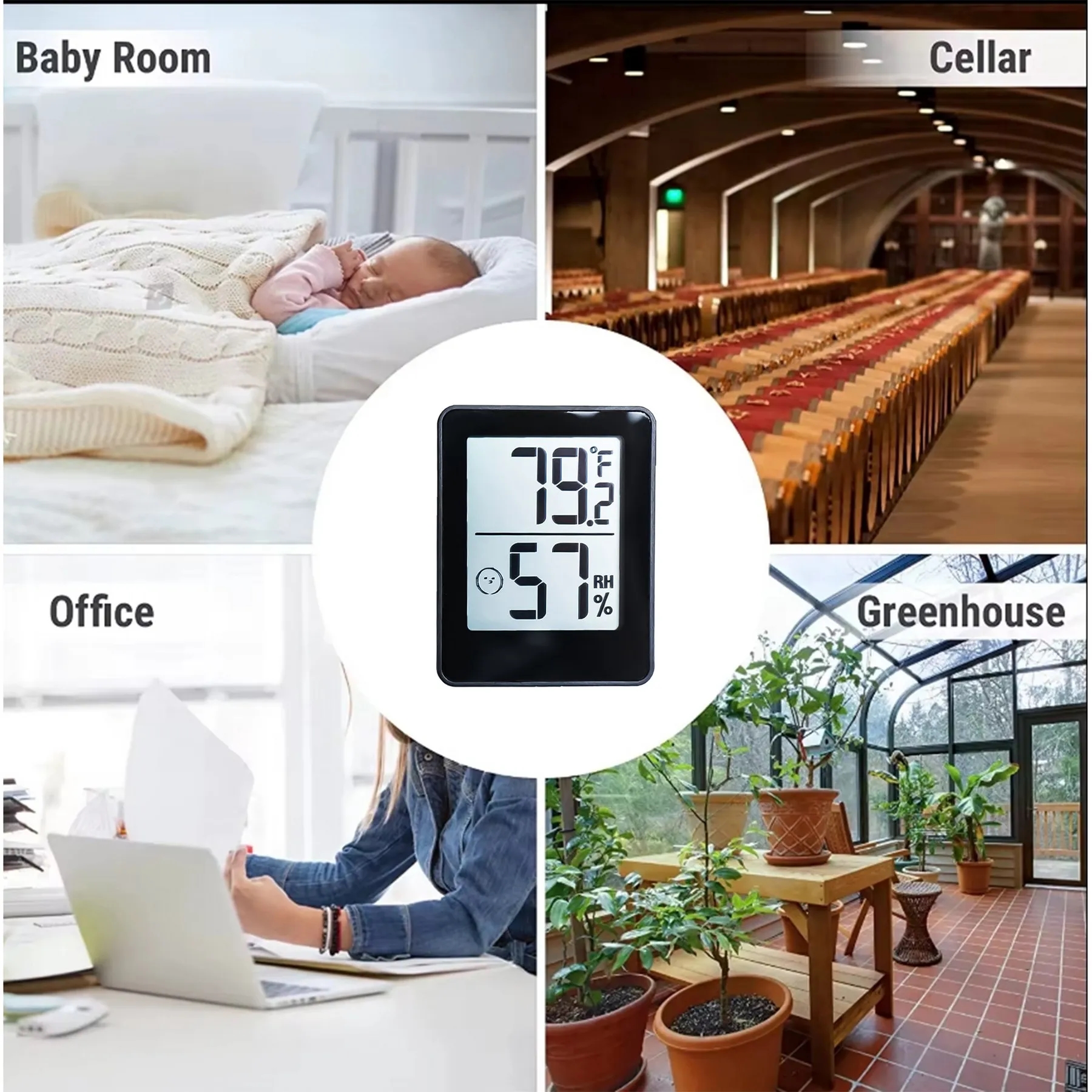 Digital Thermometer Hygrometer 6