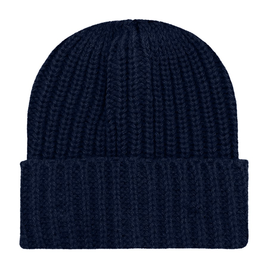 Chunky Ribbed Cuffed Beanie with Custom Logo - 100% Acrylic 9
