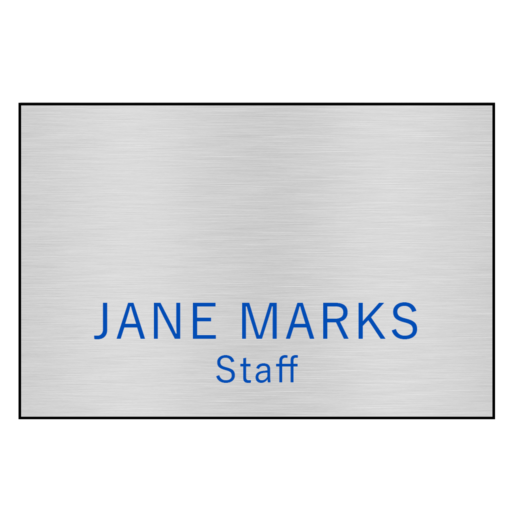 Hollywood Plastic Name Badge (Standard Size 2" x 3") 6