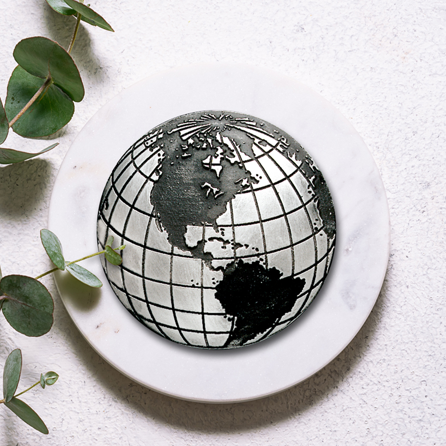 Globe Pewter Accent 3