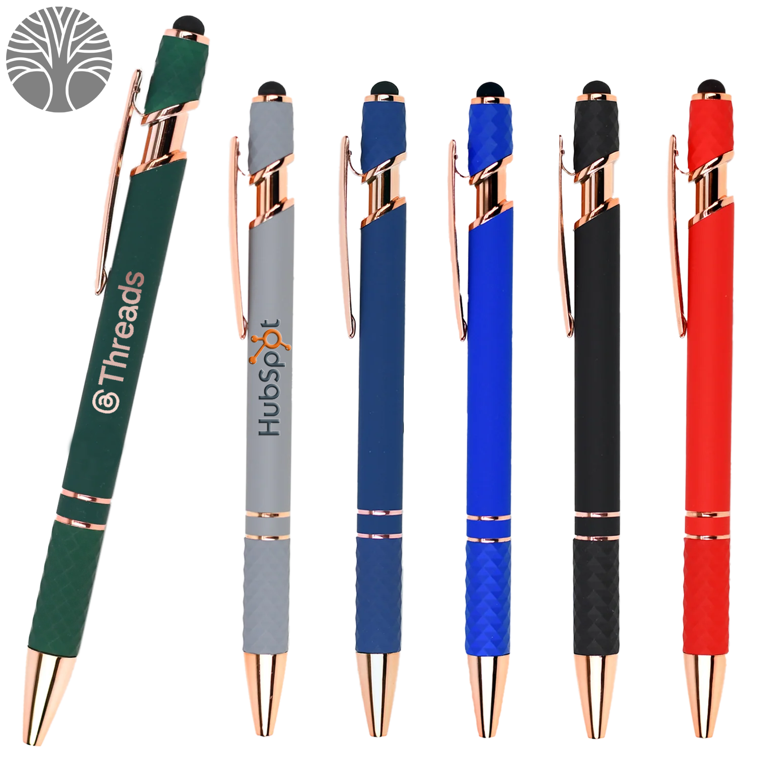 Recycled Aluminum Pen with Stylus 17