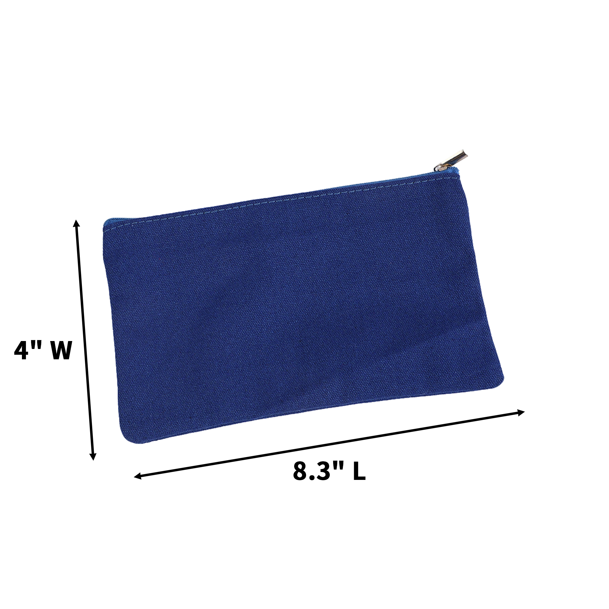 Oxford Zipper Pencil Pouch 8.3" x 4" 8