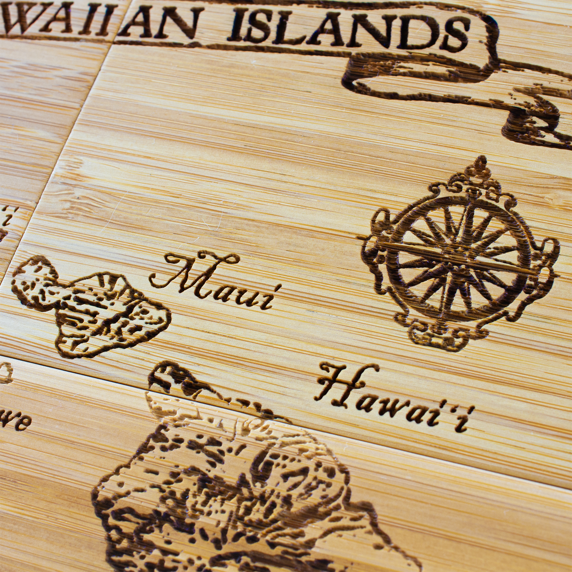 Hawaii Puzzle Coaster Set 9