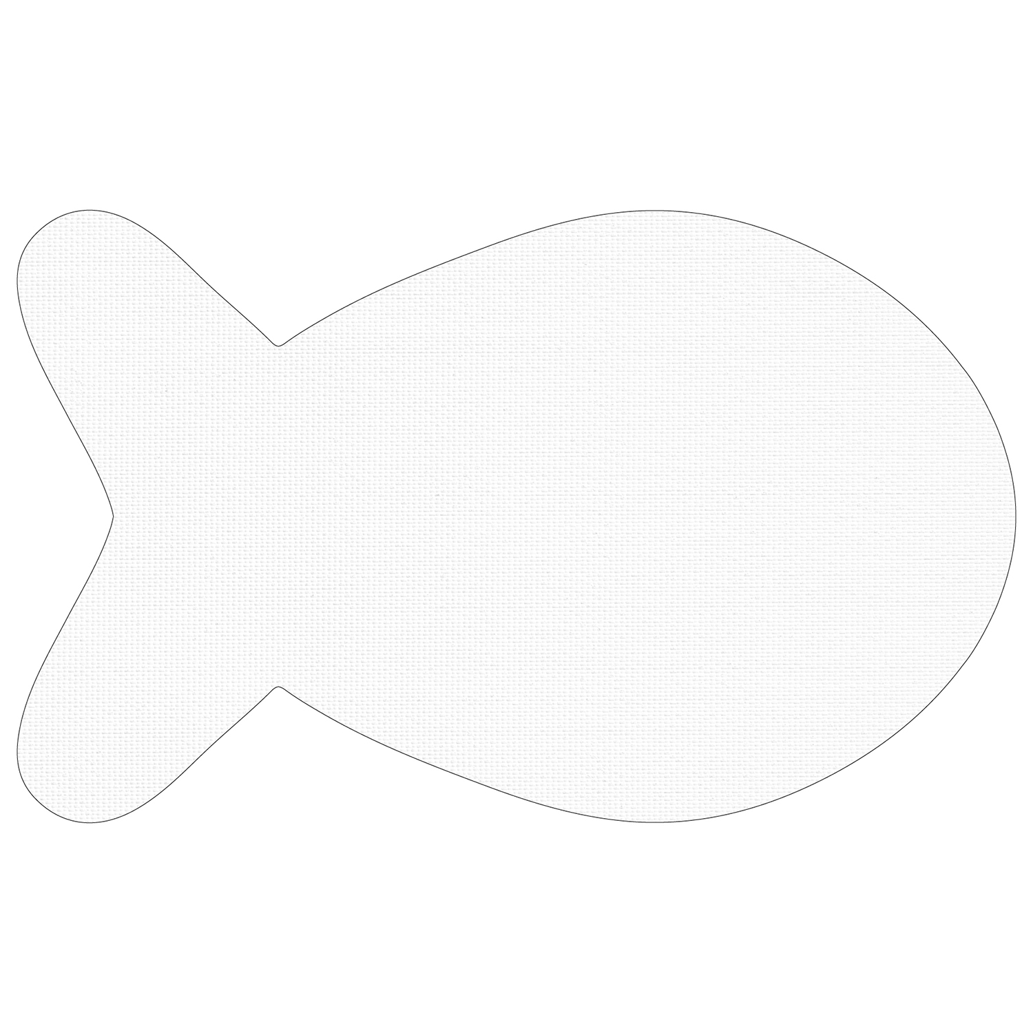 Fish Shaped Vinyl Pet Mat 6
