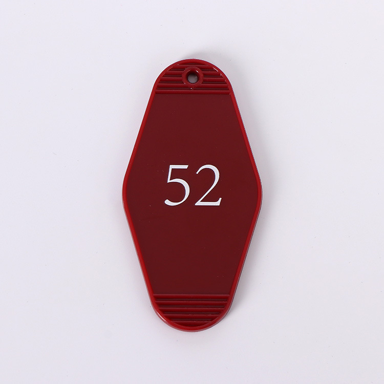 Motel Key Tag W/ Keyring 65