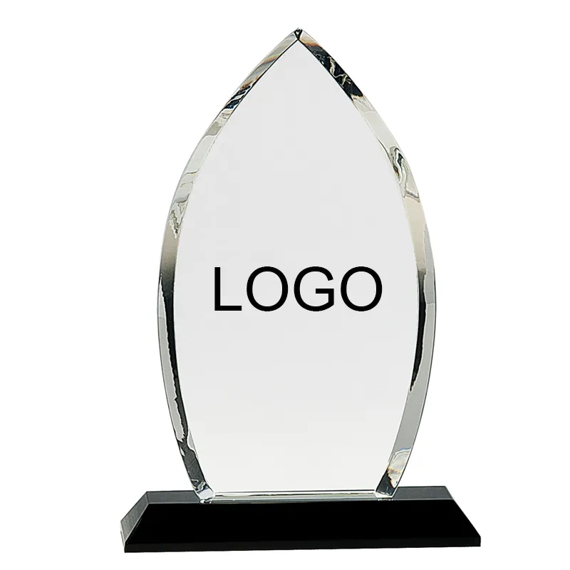 Crystal Oval on Blue Pedestal Base 4